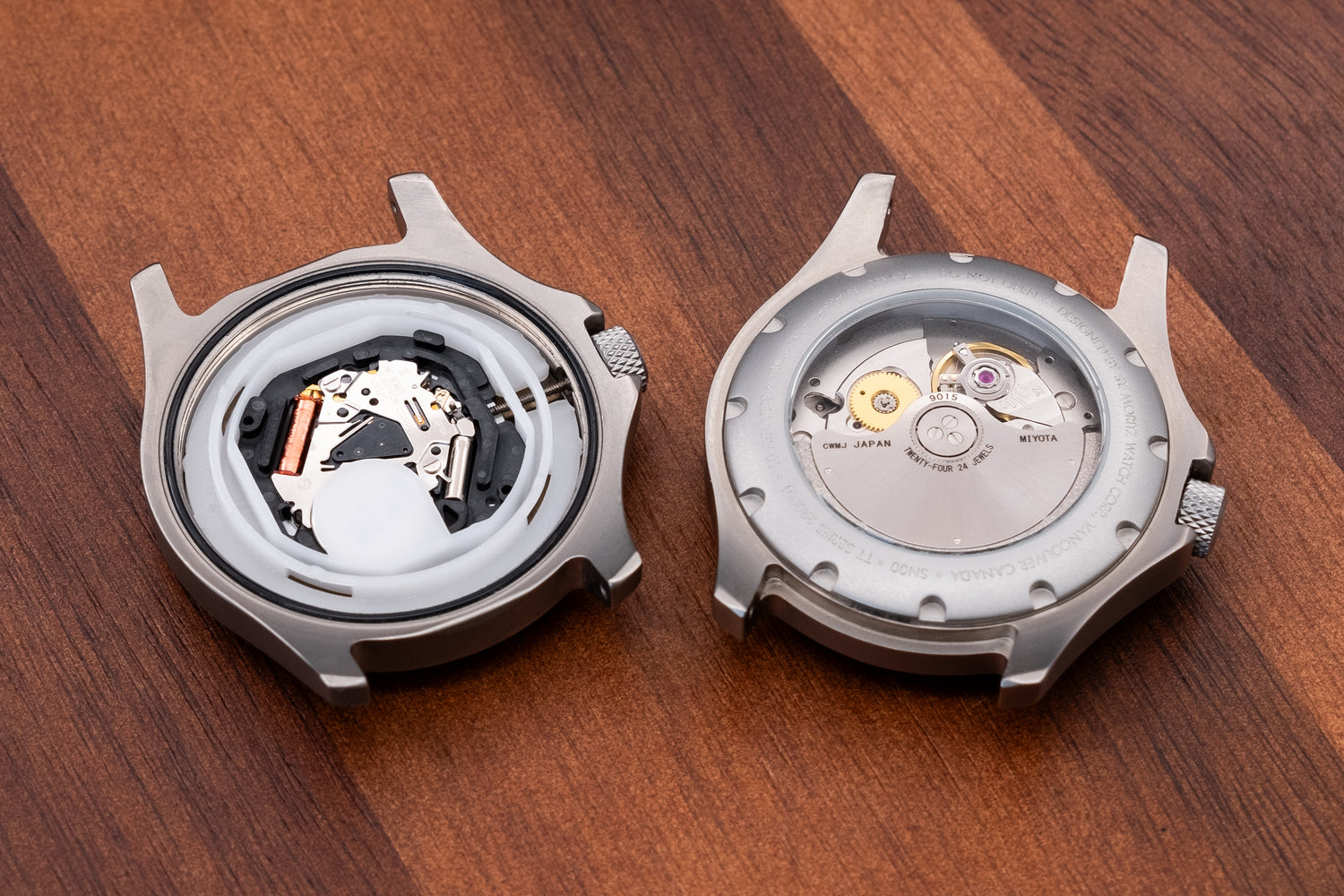 Quartz vs. Automatic Watches