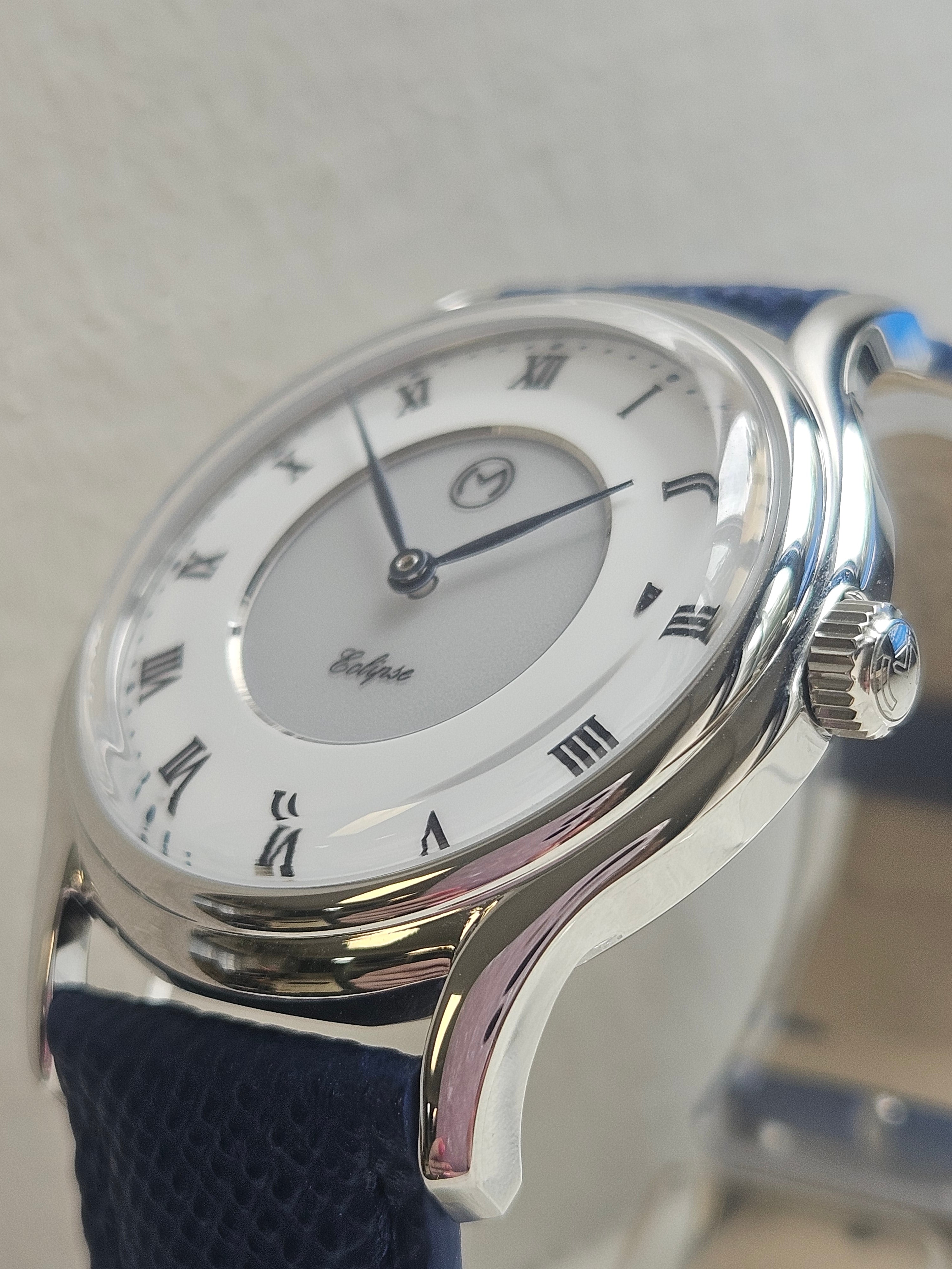 Lugano Eclipse Solar 36 MM Steel