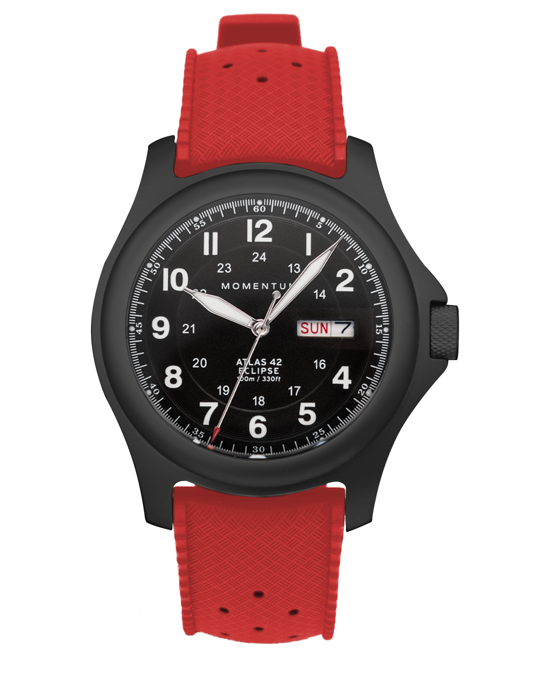 Smokejumper Eclipse 42mm | Black Titanium Solar-Powered Field Watch