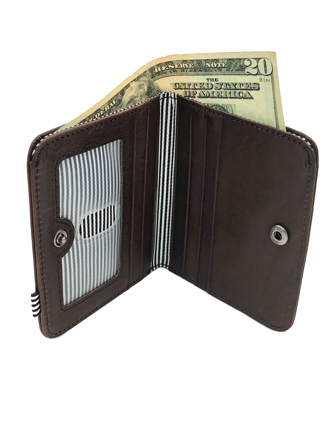 Bramante Bi-Fold Wallet - Brown