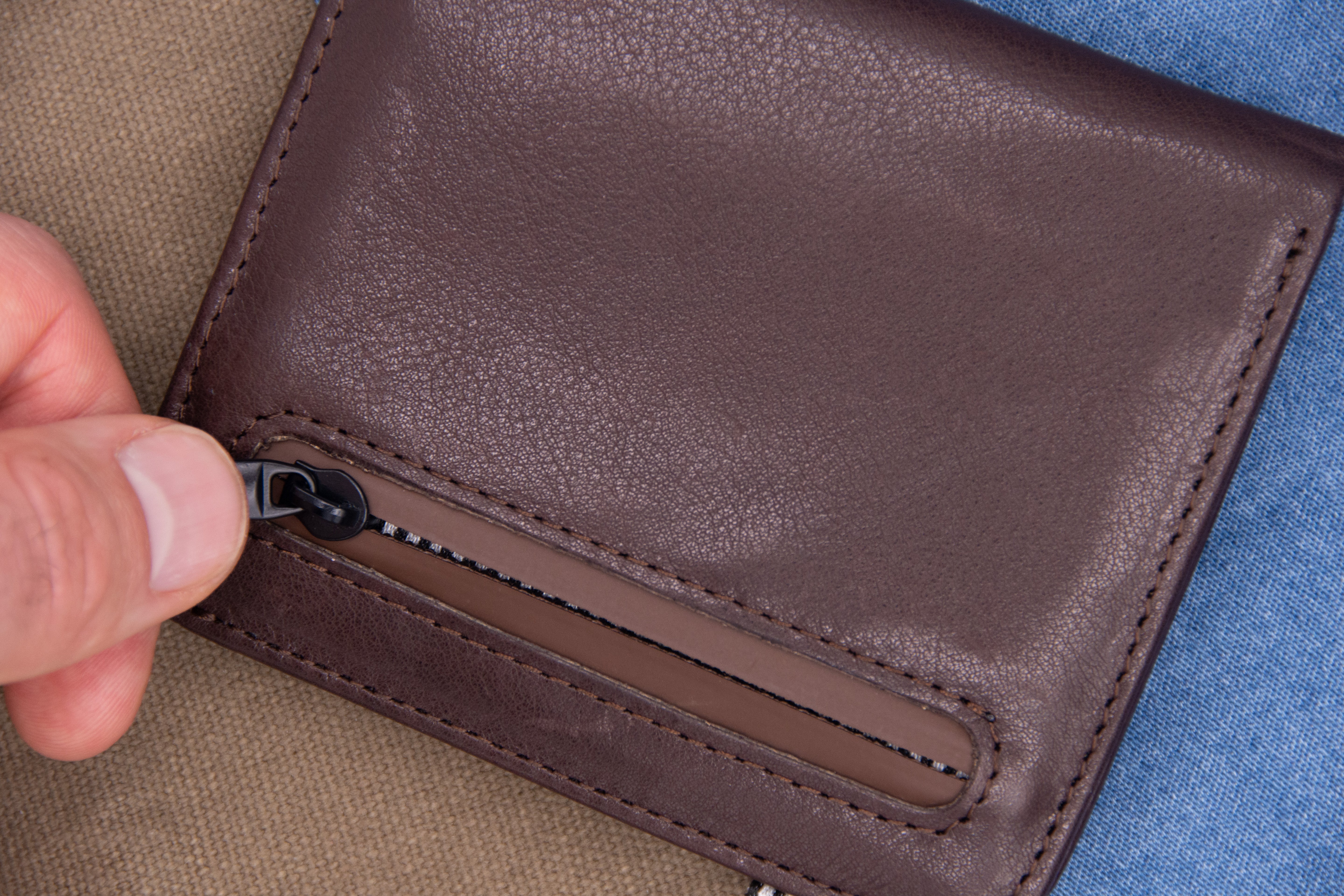 Bramante Bi-Fold Wallet - Brown