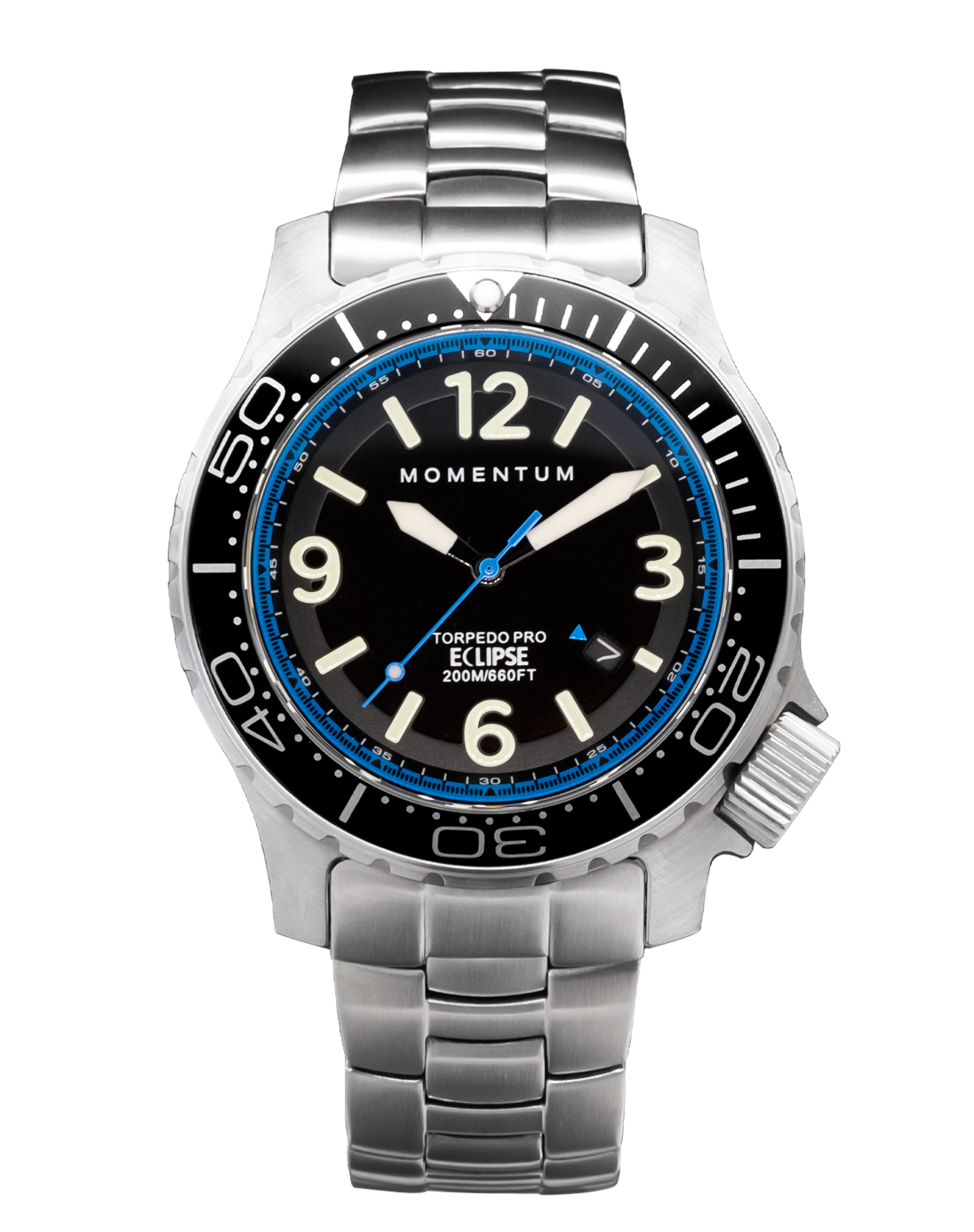 Torpedo Blast Eclipse [44mm] | Solar Dive Watch | Momentum