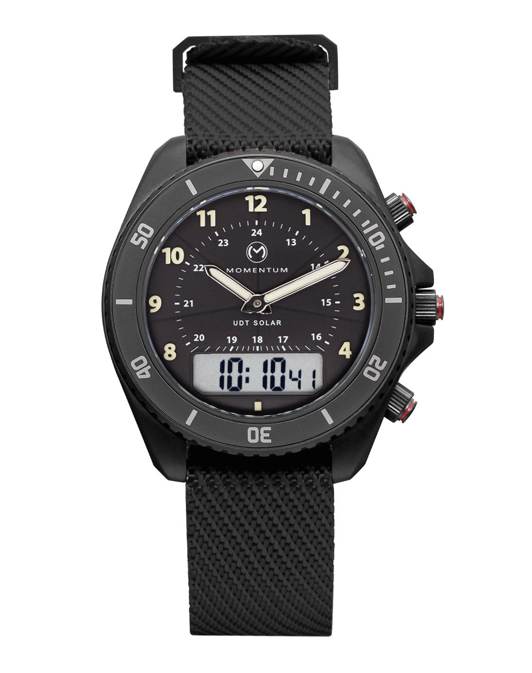 UDT 42mm Black-Ion Arabic Numeral