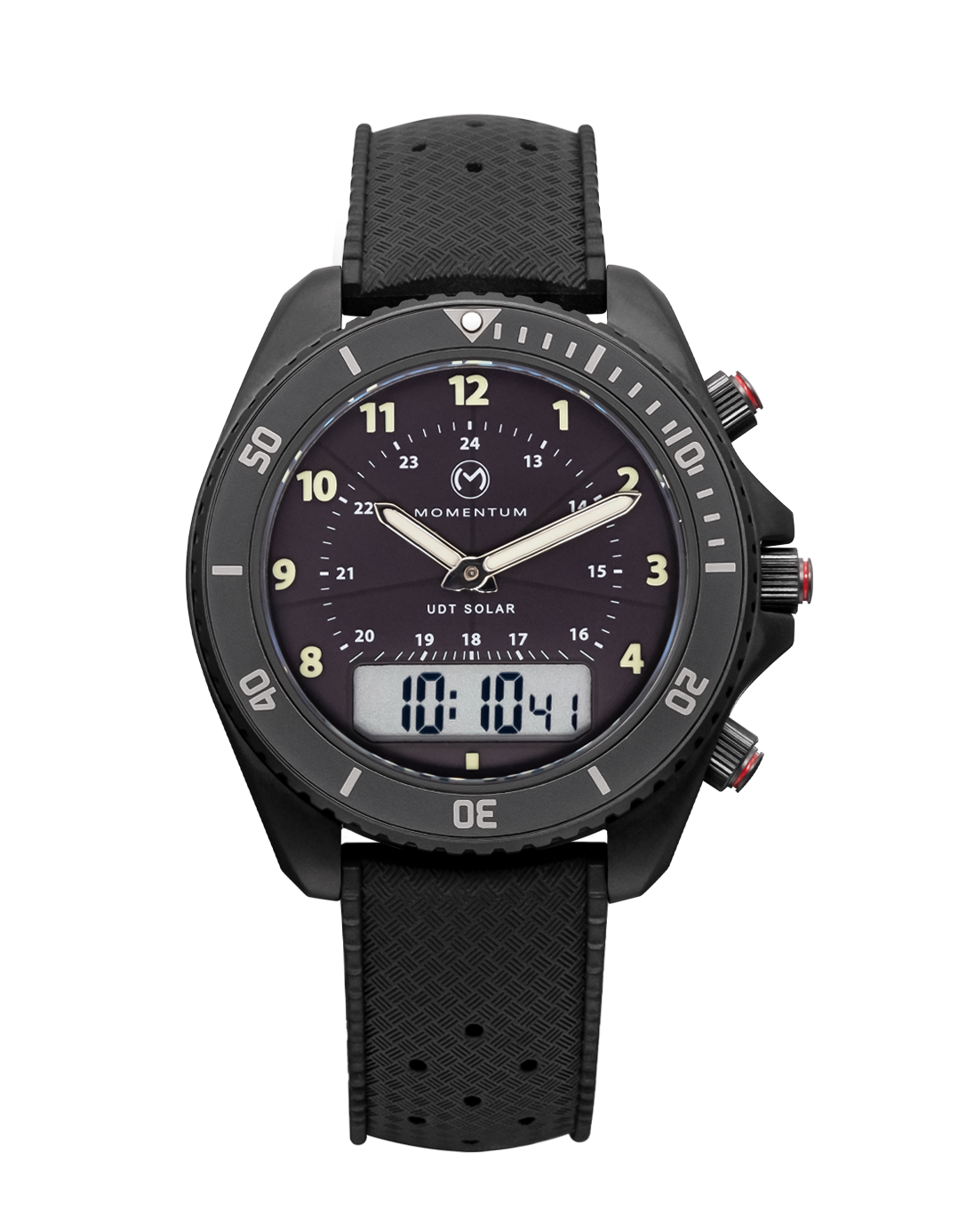 UDT 42mm Black-Ion Arabic Numeral
