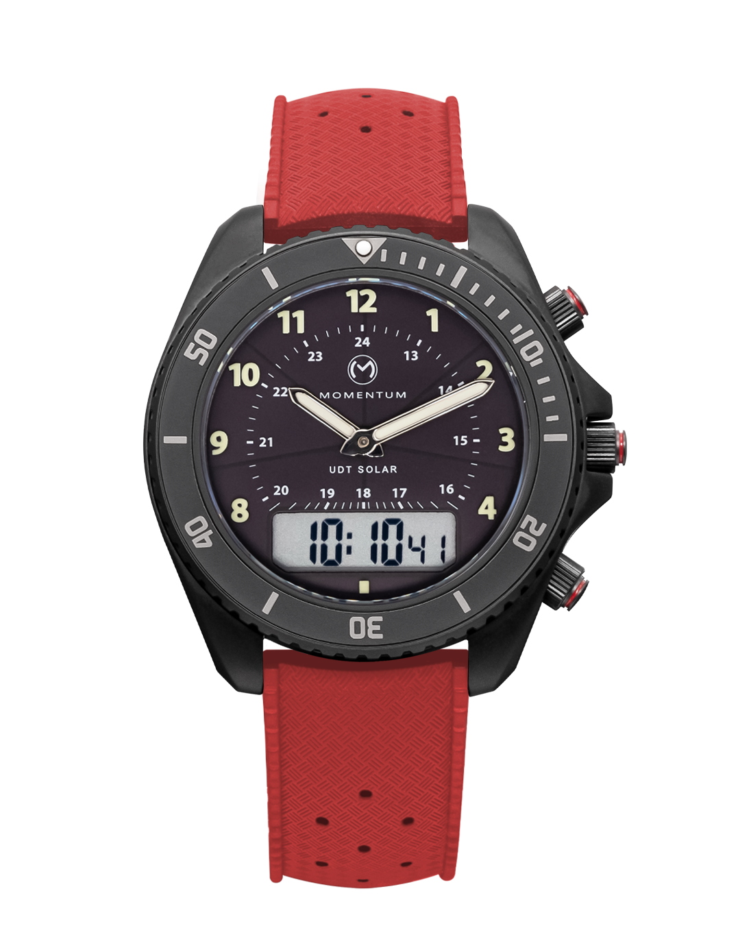 UDT 42mm Black-Ion Arabic Numeral