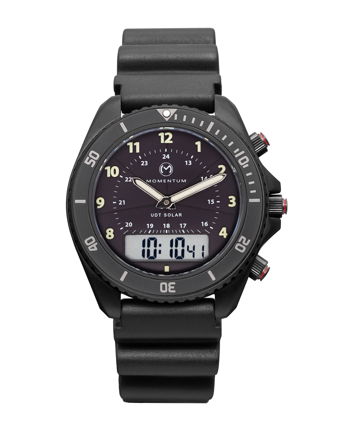 UDT 42mm Black-Ion Arabic Numeral