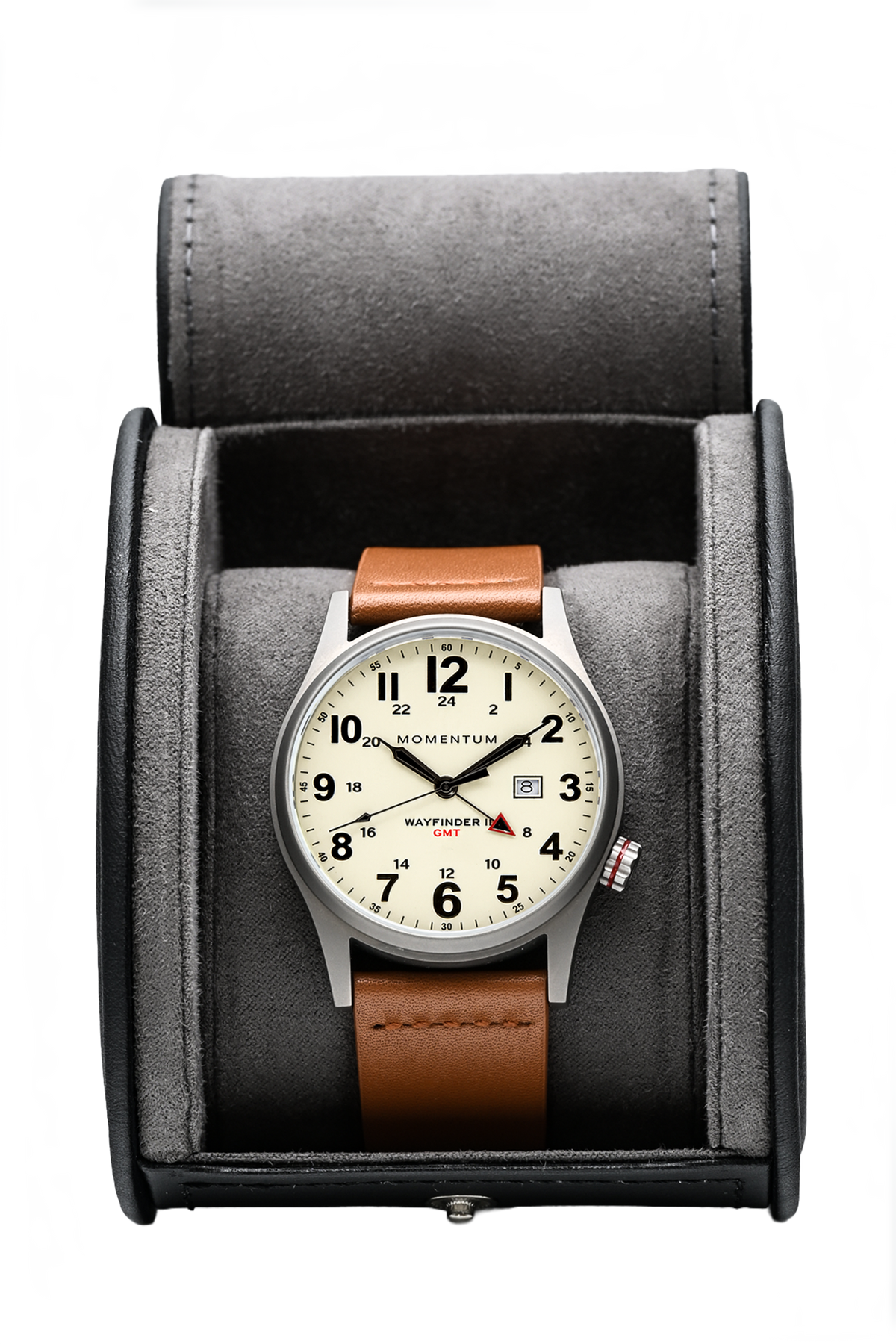 Wayfinder II GMT Field Watch Bundle – Titanium | Momentum Watches