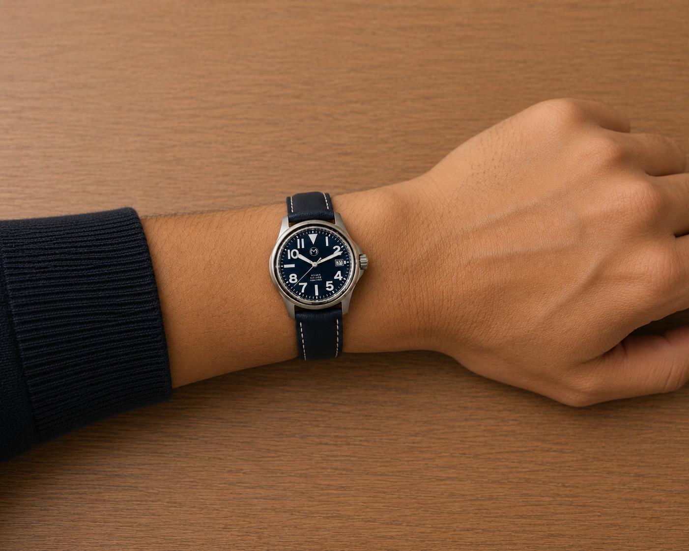 Atlas Eclipse Steel Blue Dial 32mm - Bundle