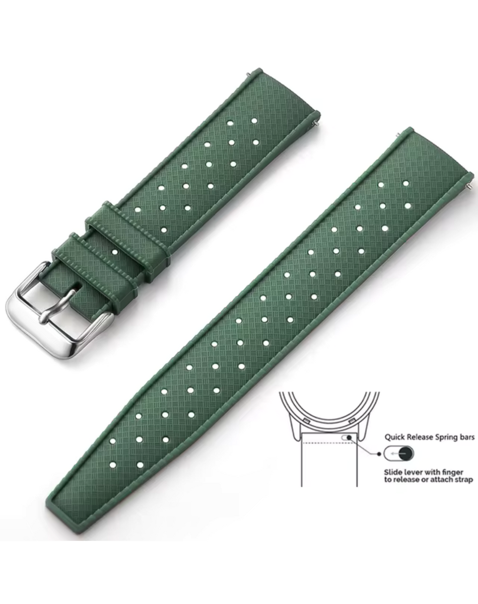 Tropic FKM Rubber 18mm Momentum Watches