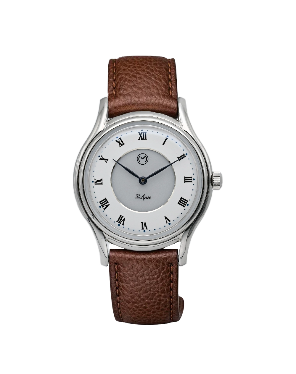 Lugano Eclipse Solar 36 MM Steel