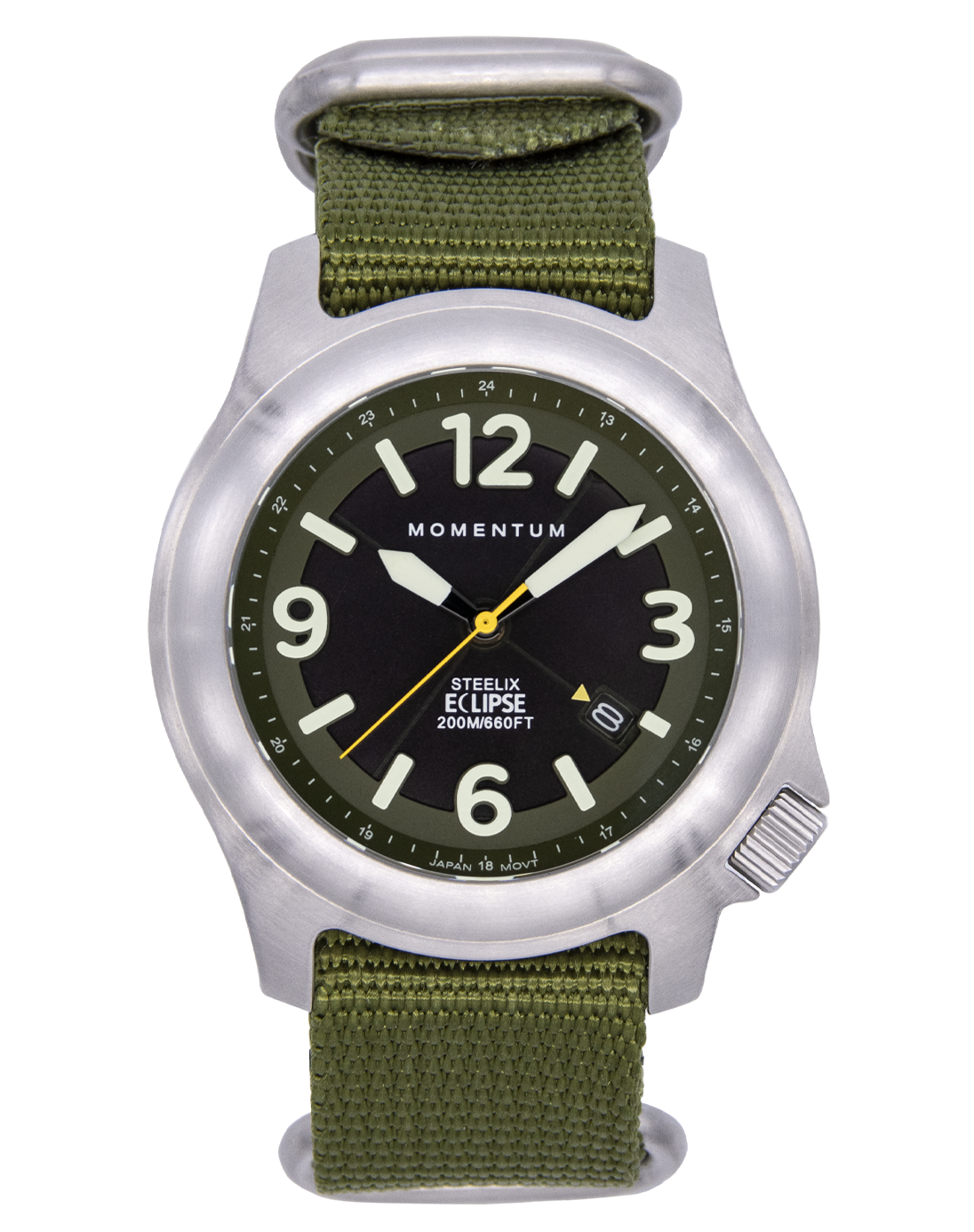 Steelix Eclipse [44mm] | Solar Field Watch | Momentum