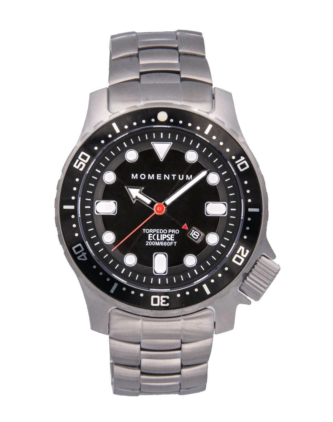 北欧メロハーAOR◆ECLIPSE/MONUMENTUM Torpedo Pro Eclipse [44mm] | Solar Dive Watch | Momentum