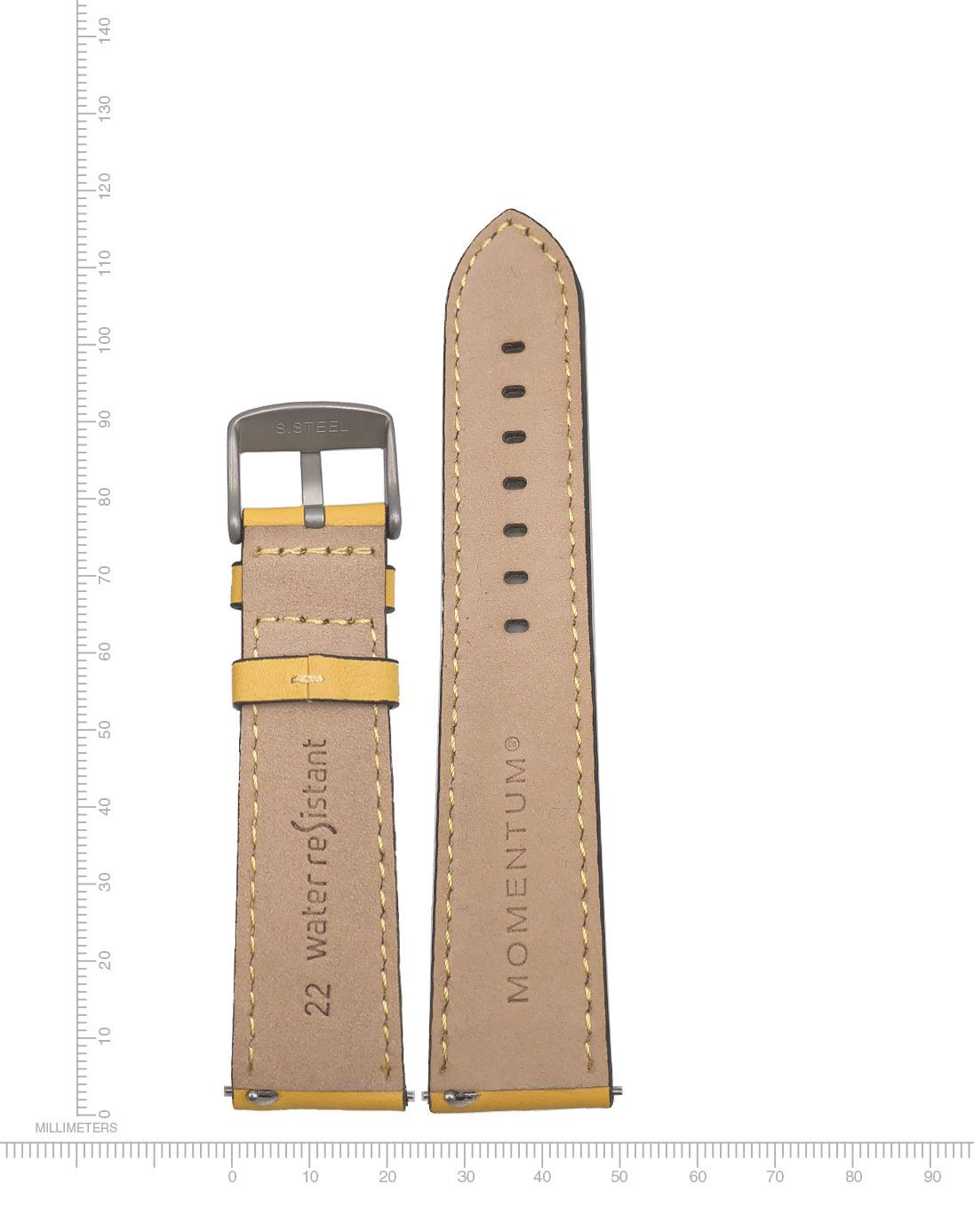 Nappa Leather - 22mm -Quick Click - Momentum Watches US