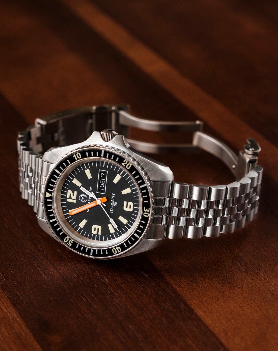 高感度ショップで2023年売れたブランド Sea Quartz 30 Stainless Steel Bracelet [20mm] – Momentum Watches 時計