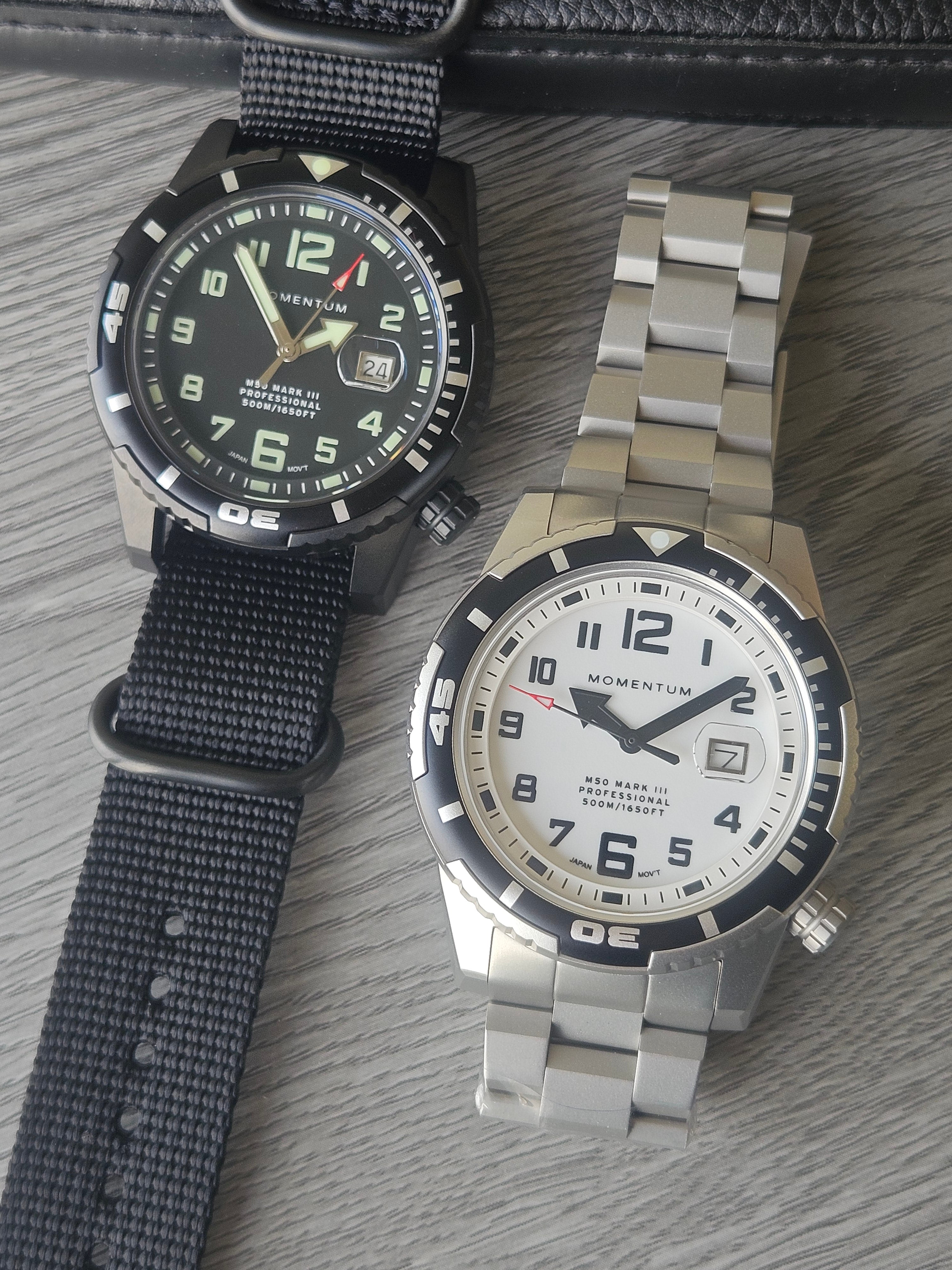M50 Black-Ion [44mm] | Men's Dive Watch | Momentum