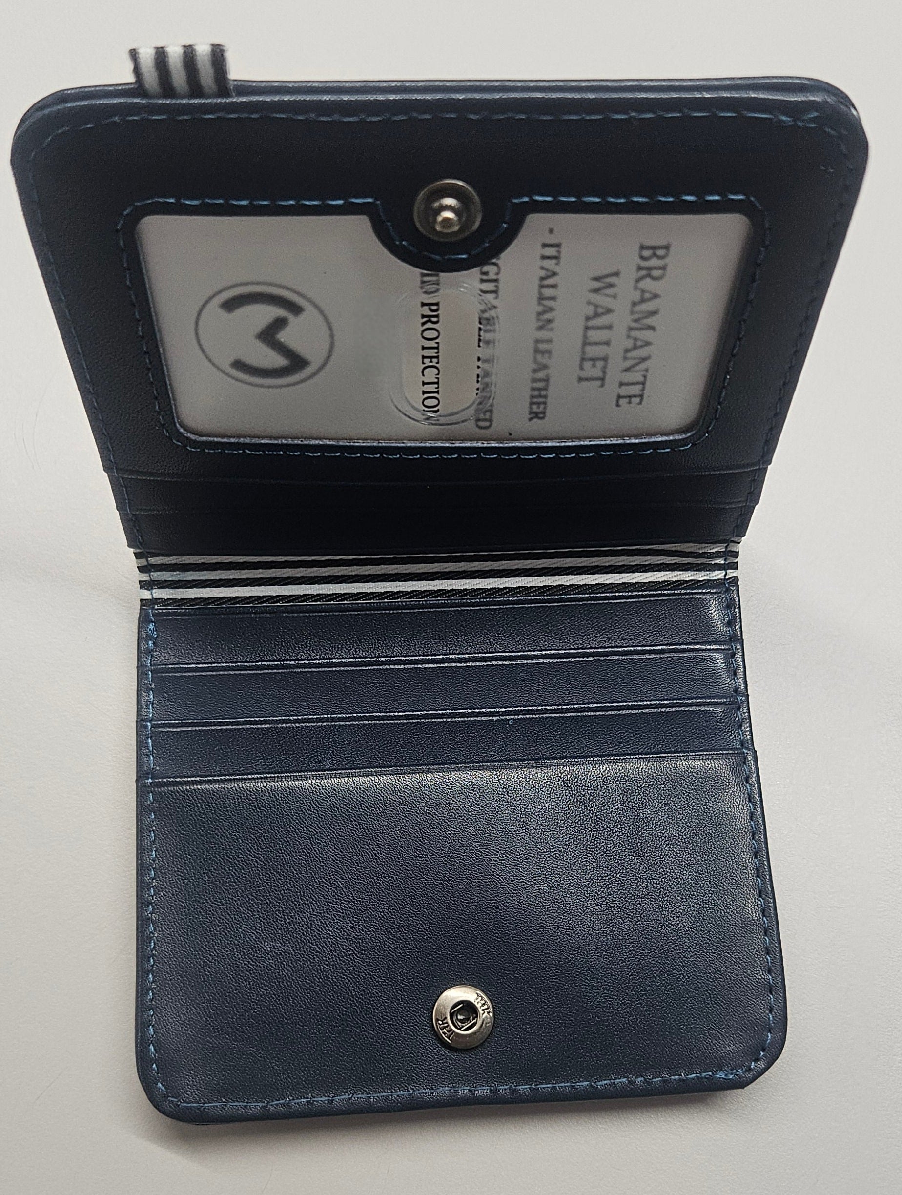 Bramante Bi-Fold Wallet - Blue