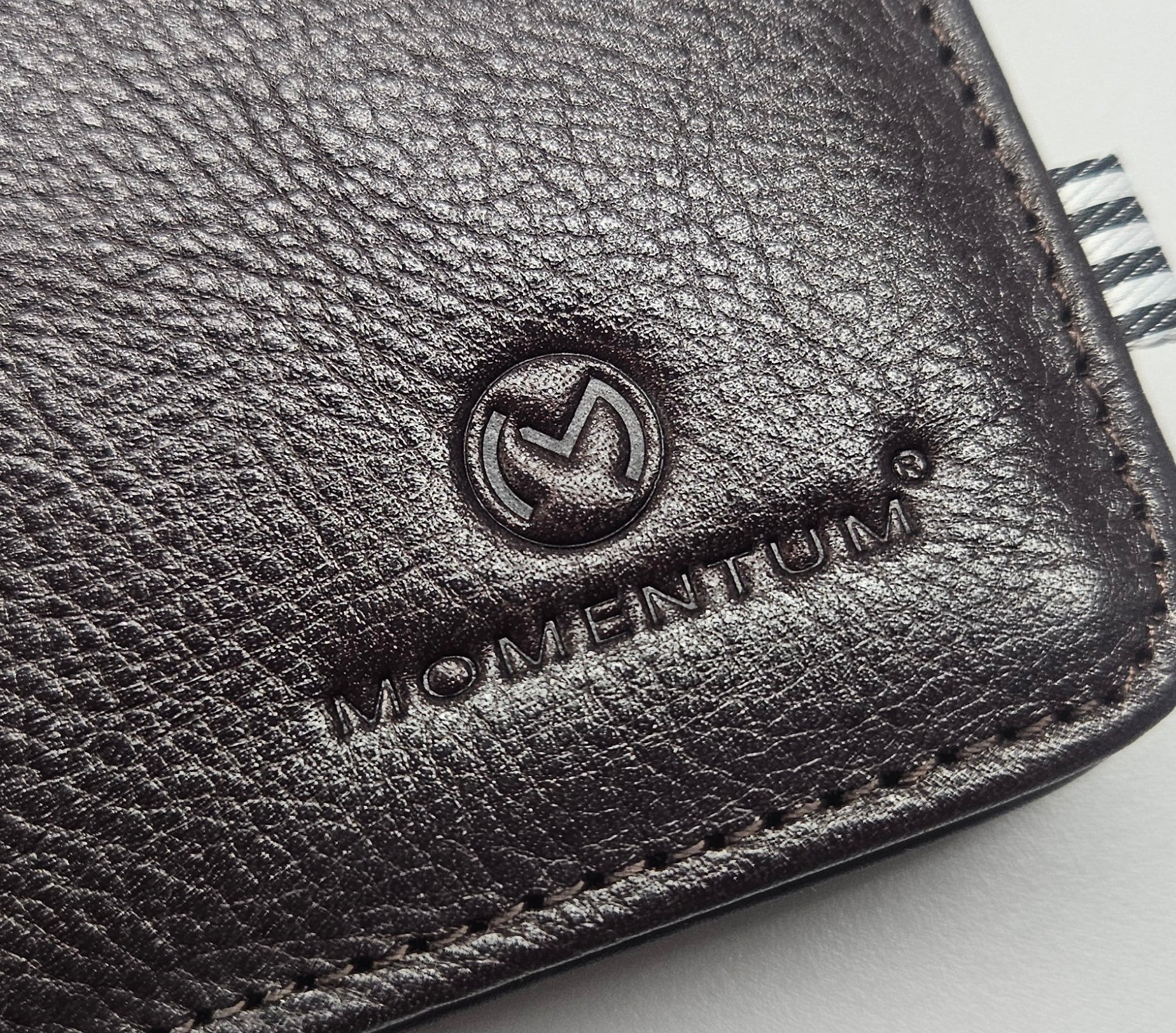 Portefeuille à deux volets Bramante - Marron