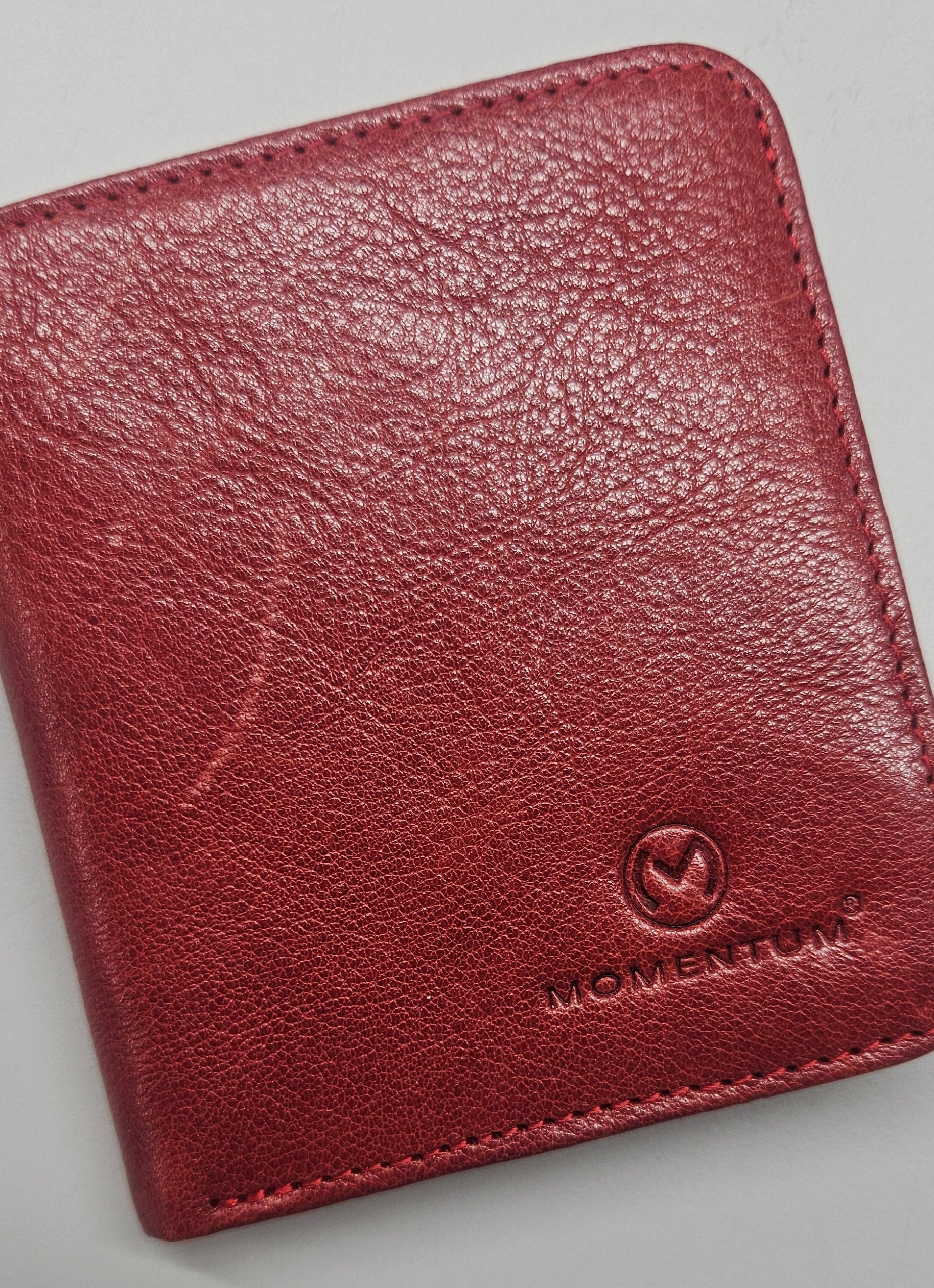 Bramante Bi-Fold Wallet - Red