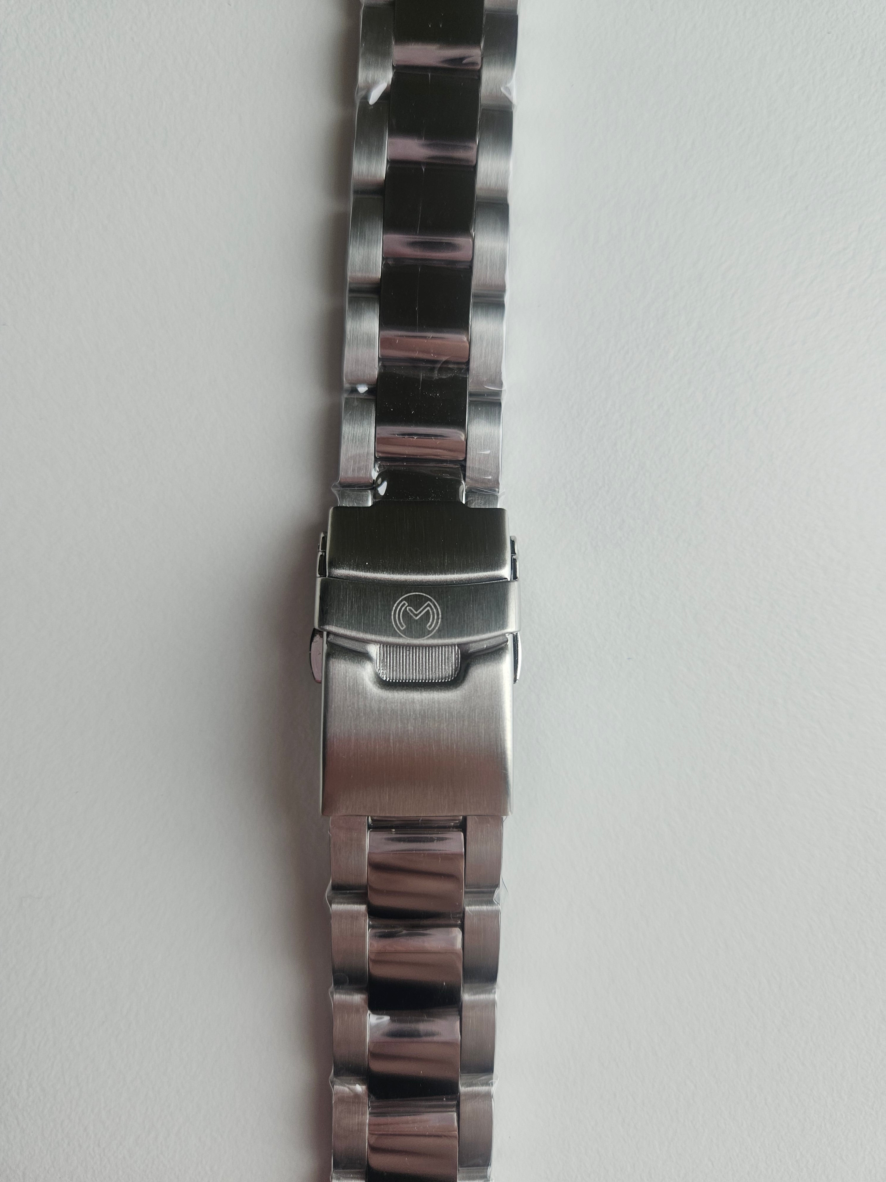 "Ocean" Steel Bracelet for Splash & M-Ocean models [18mm]