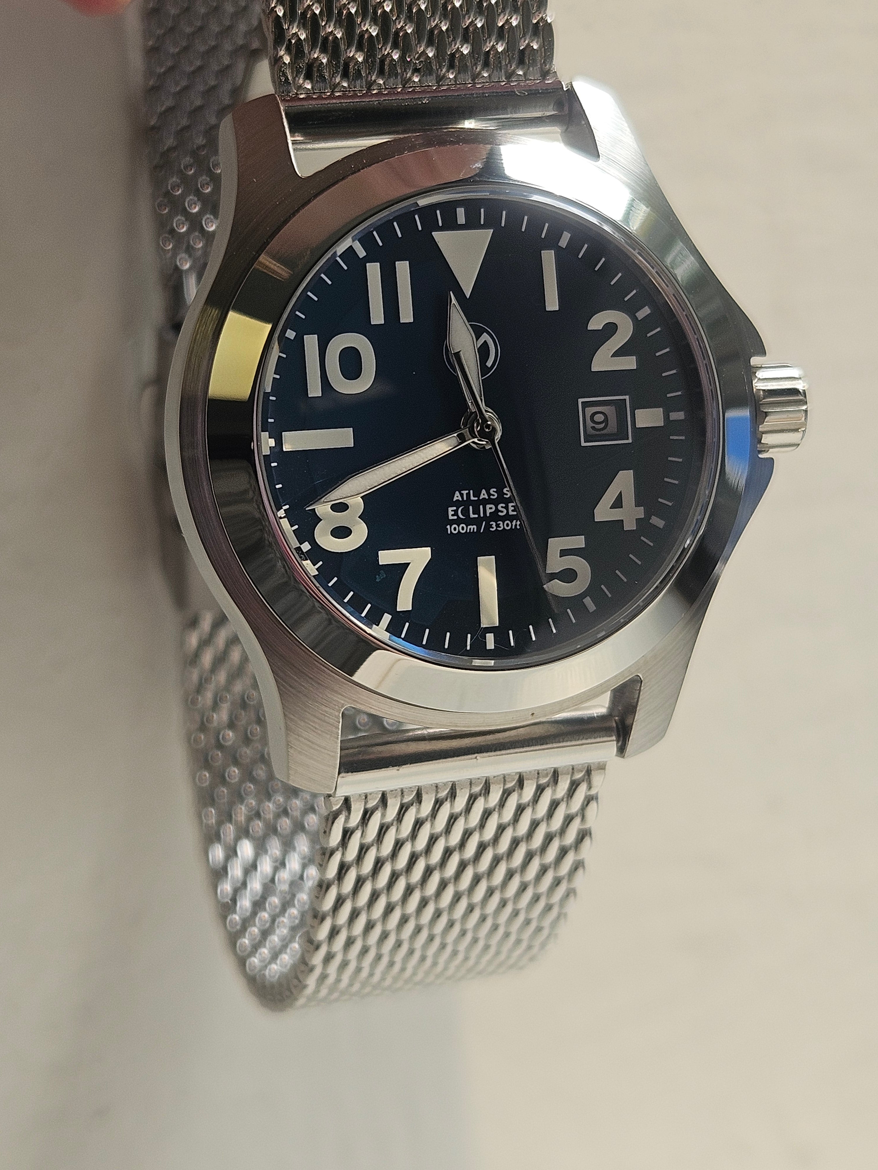 Atlas Eclipse Solar Steel [32mm] - Blue