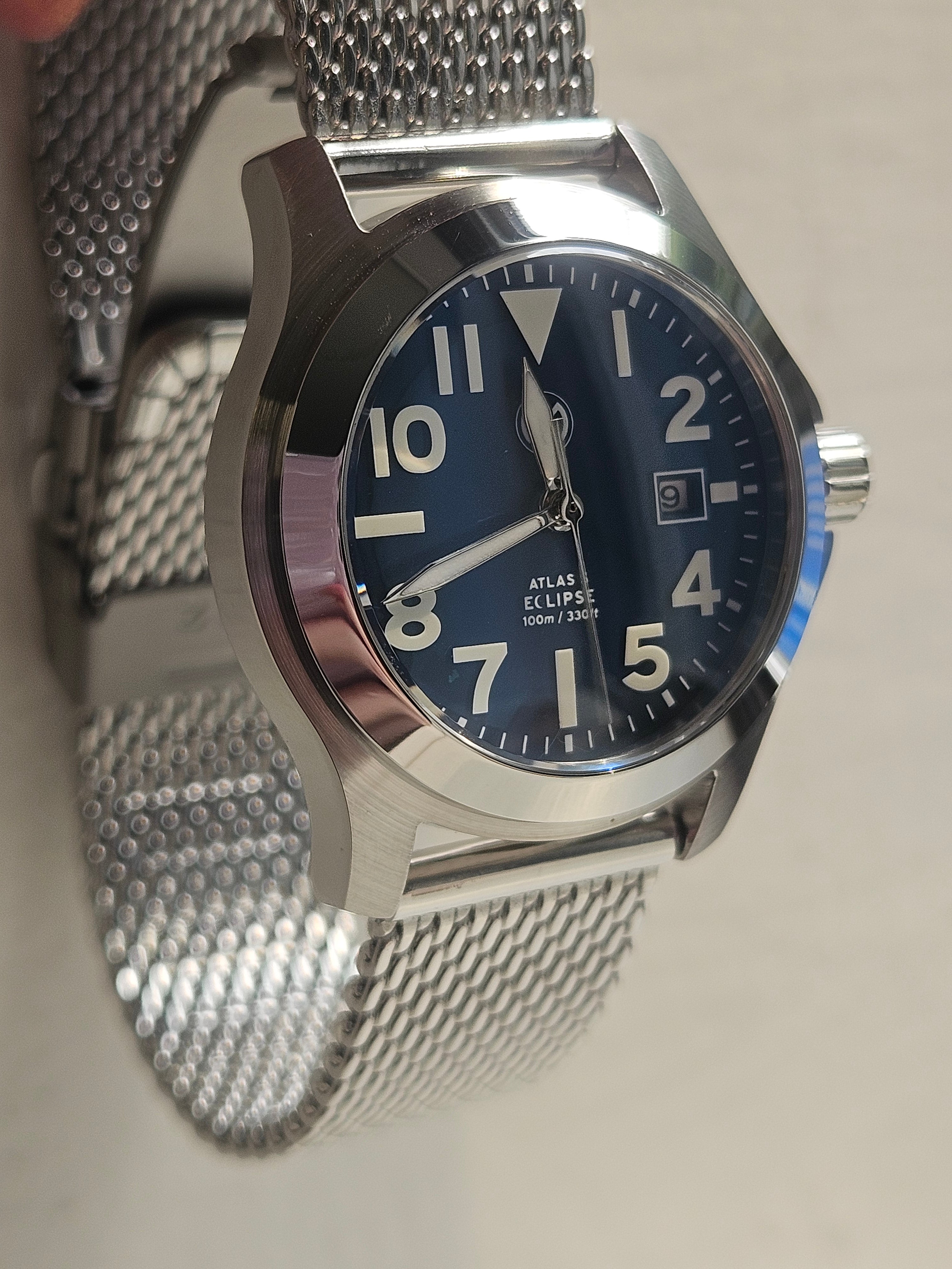 Atlas Eclipse Solar Steel [32mm] - Blue