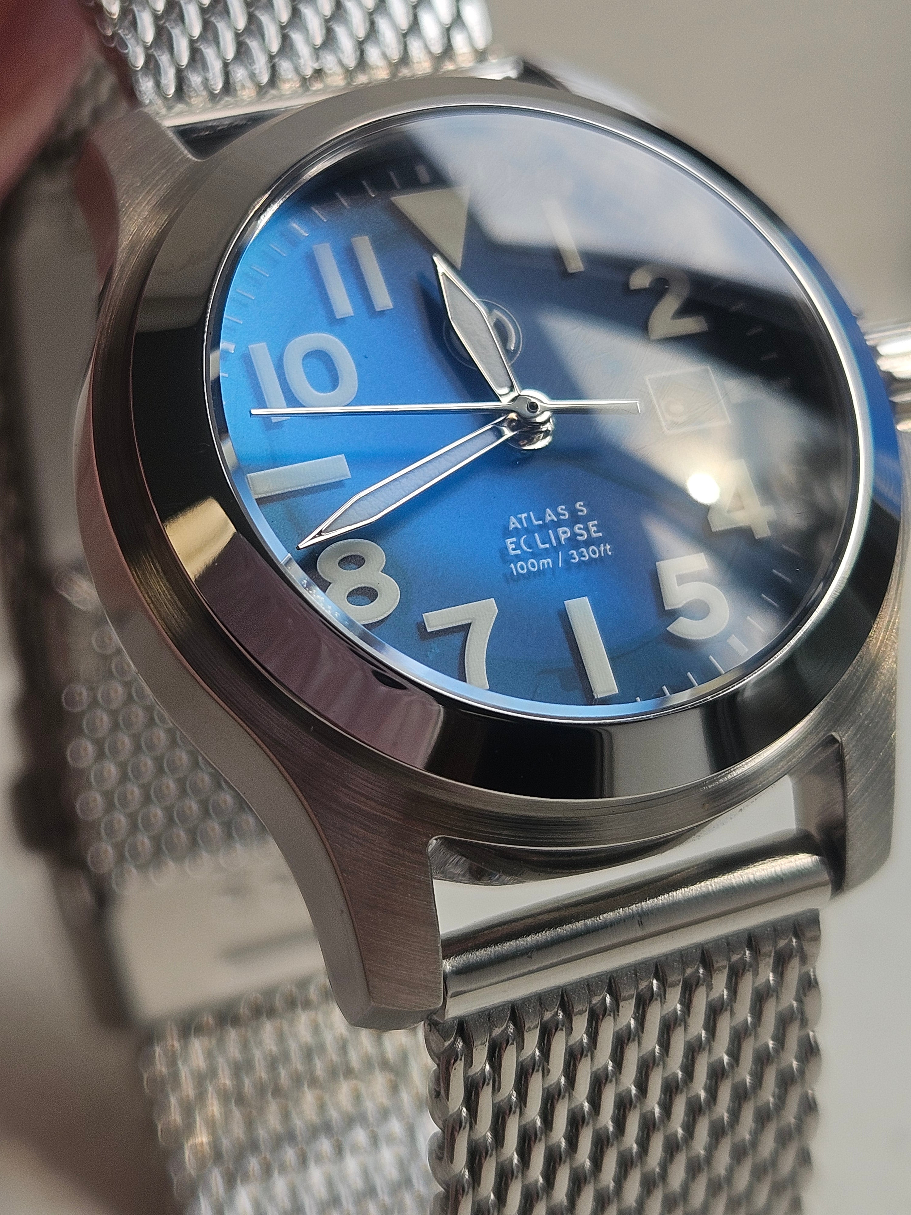 Atlas Eclipse Solar Steel [32mm] - Blue
