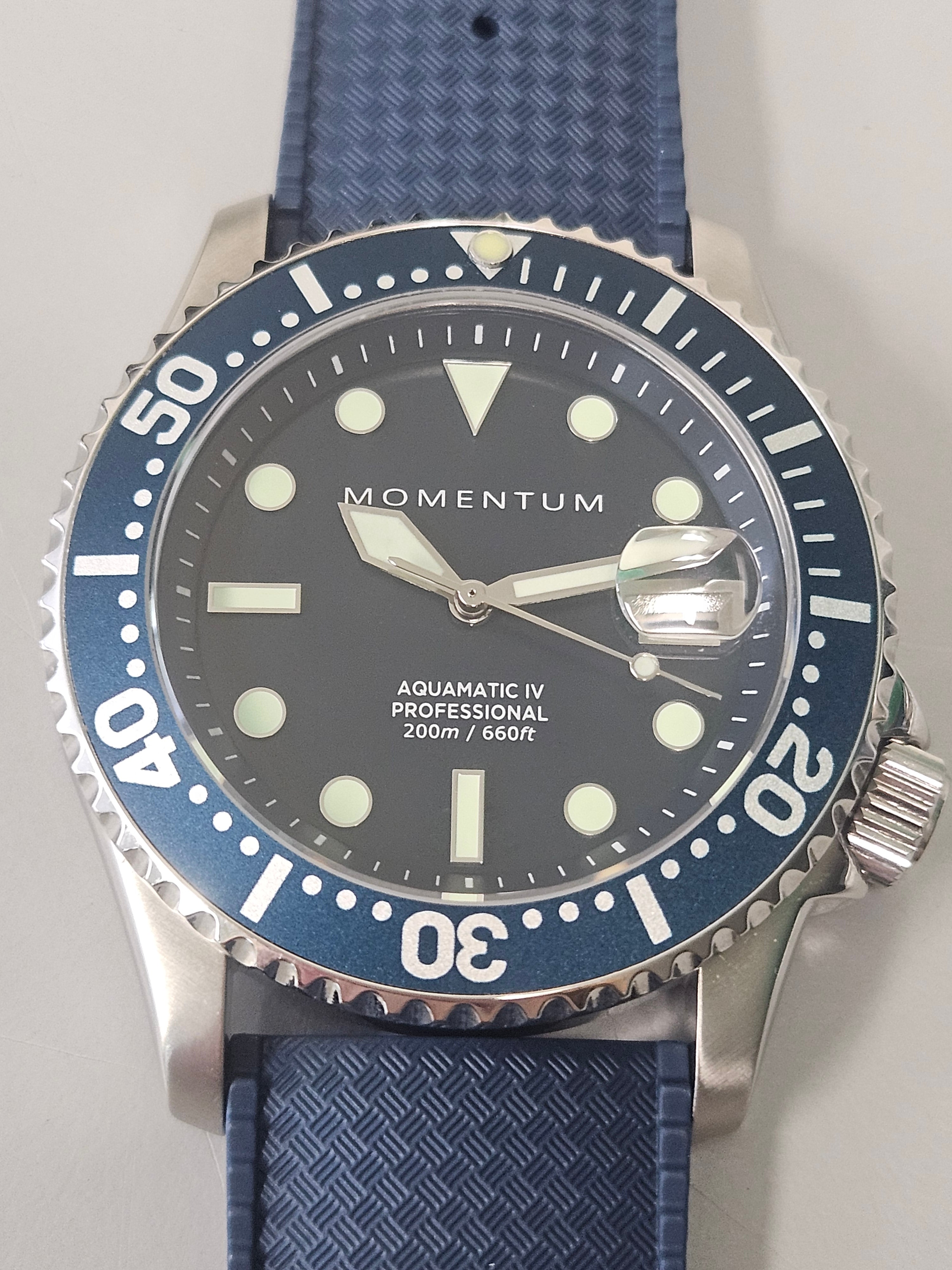 Aquamatic IV [42mm] - Blue