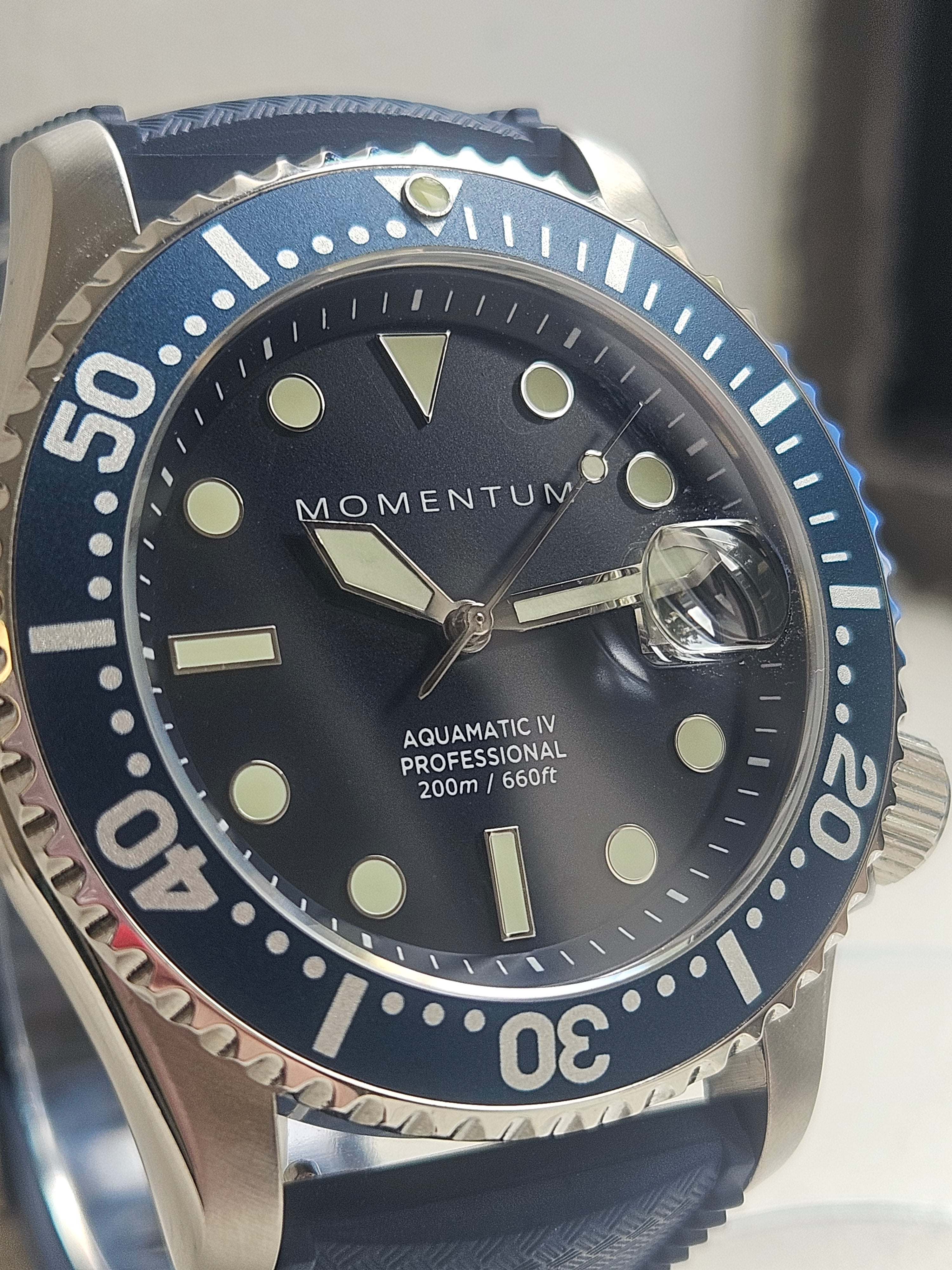 Aquamatic IV [42mm] - Blue