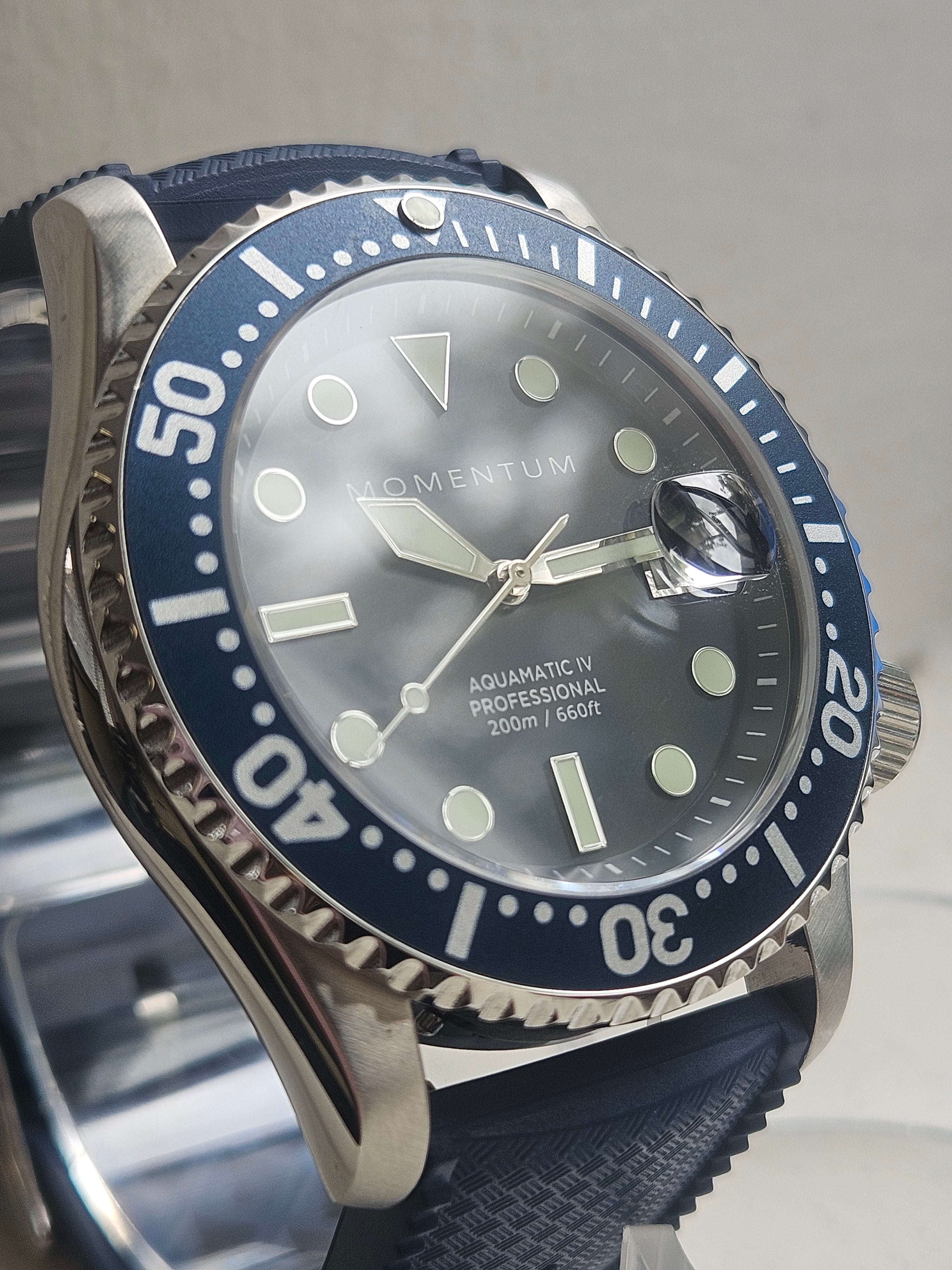 Aquamatic IV [42mm] - Blue