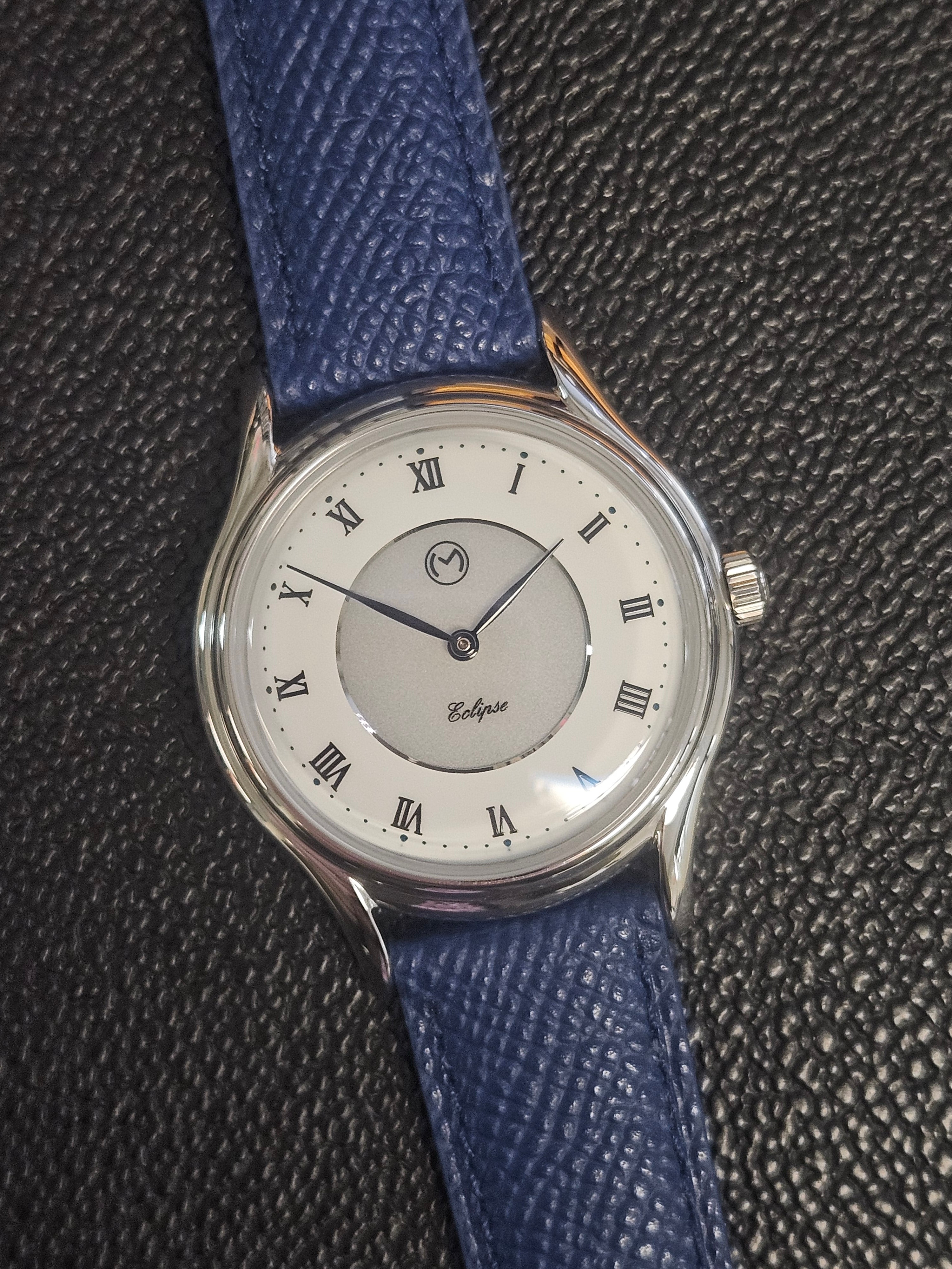 Lugano Eclipse Solar 36 MM Steel