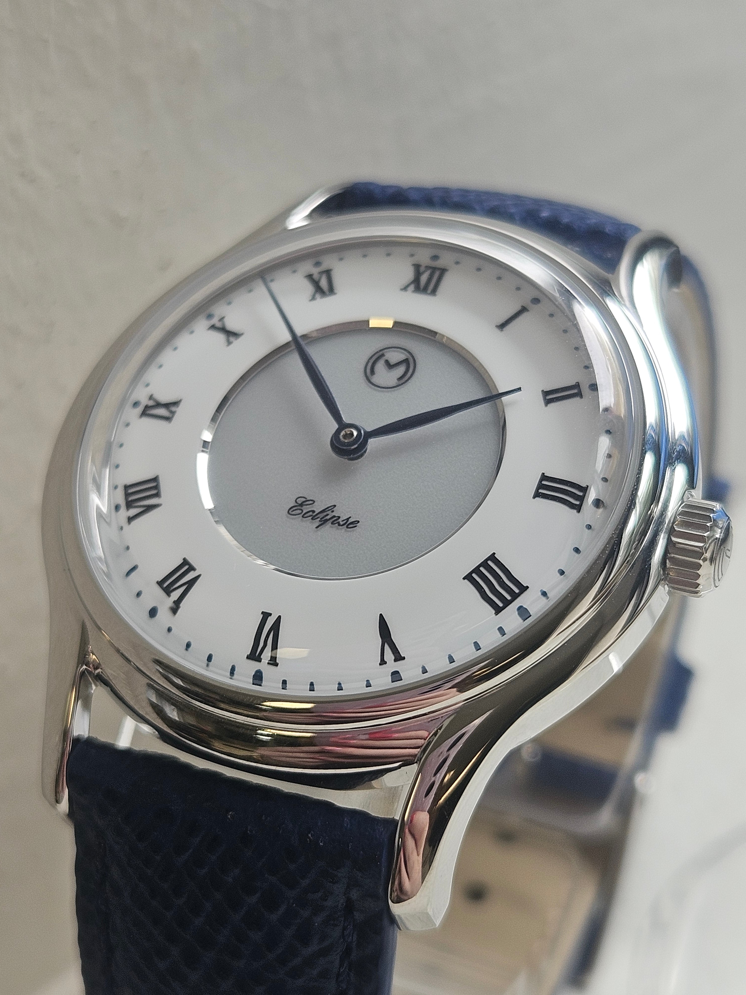 Lugano Eclipse Solar 36 MM Steel