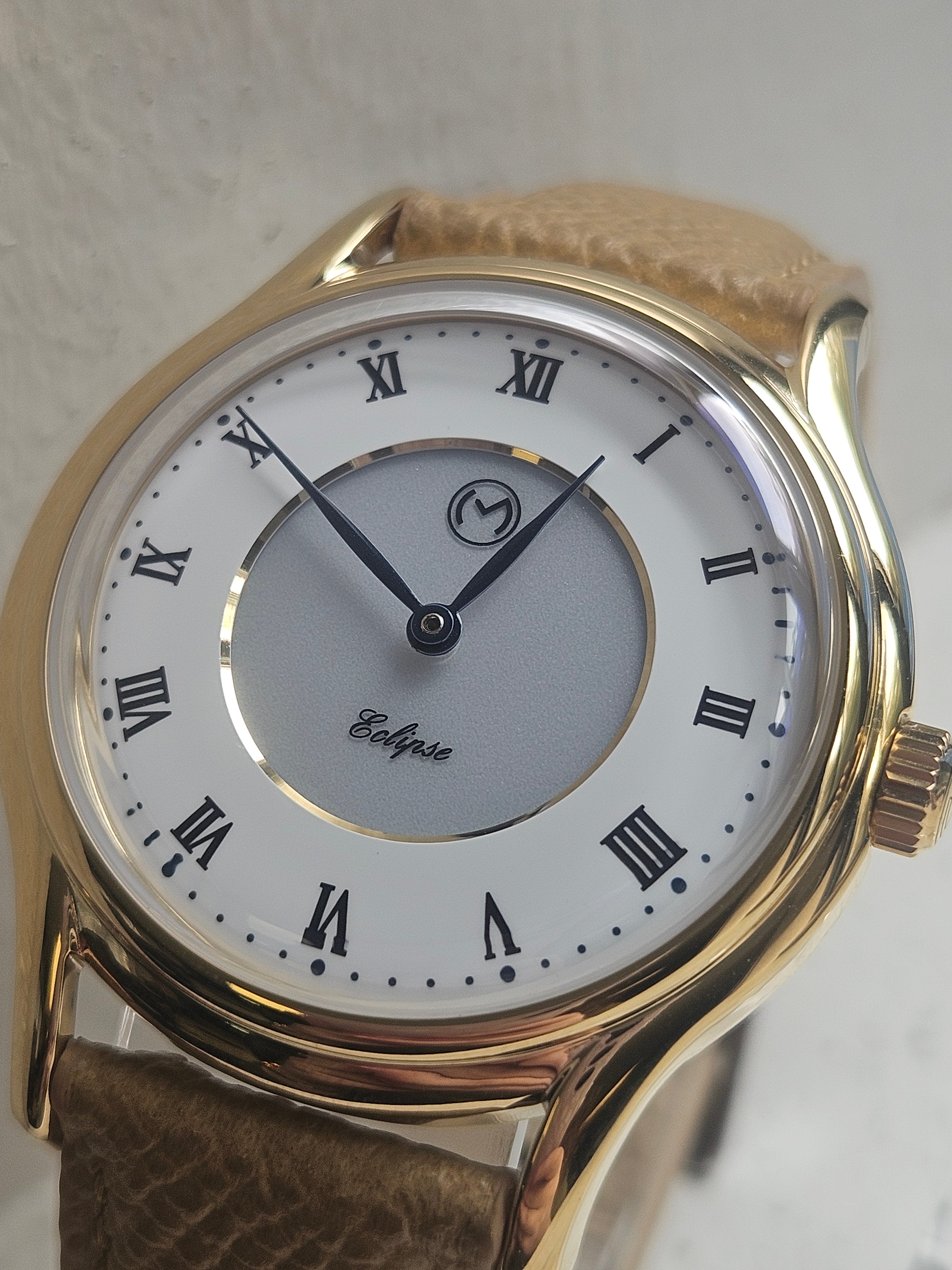 Lugano Eclipse Solar [36 MM] Yellow Gold