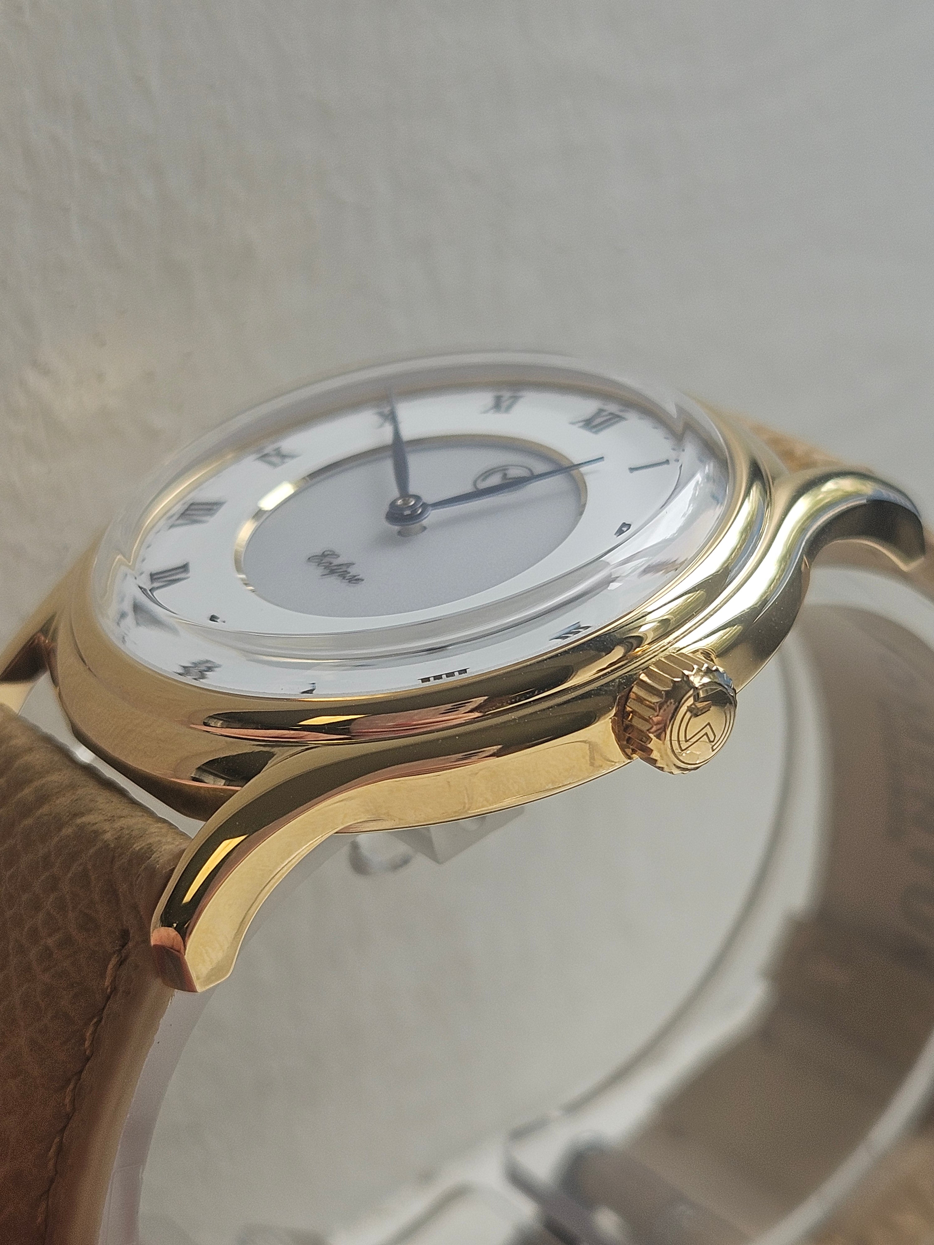 Lugano Eclipse Solar [36 MM] Yellow Gold