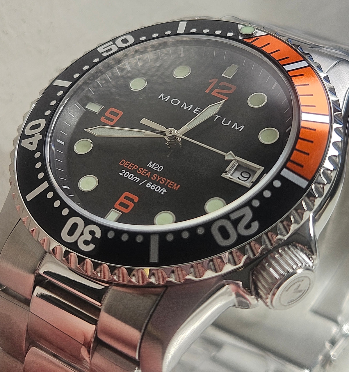 M20 DSS Diver [42MM] - Black & Orange Bundle
