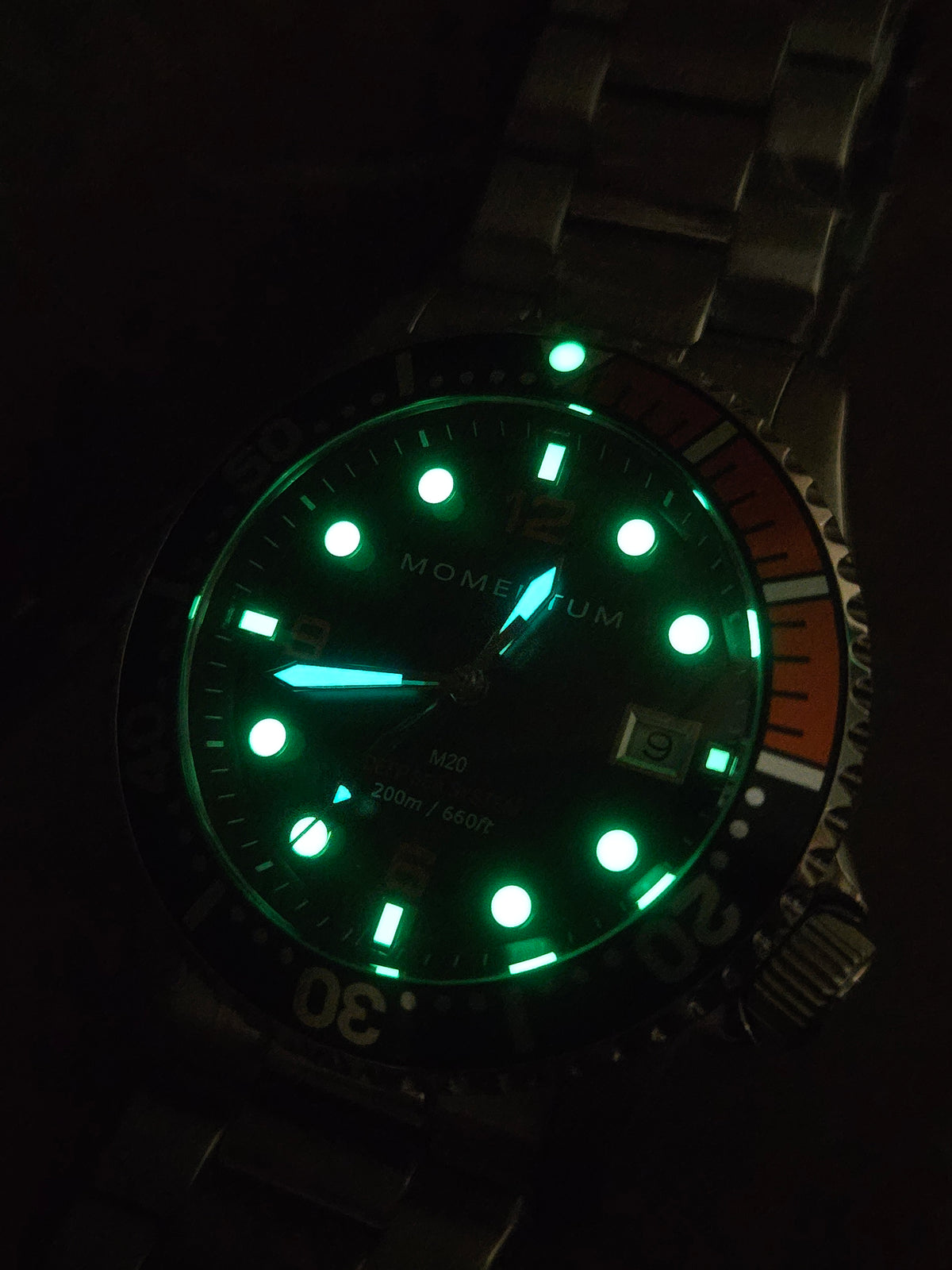 M20 DSS Diver [42MM] - Black & Orange Bundle