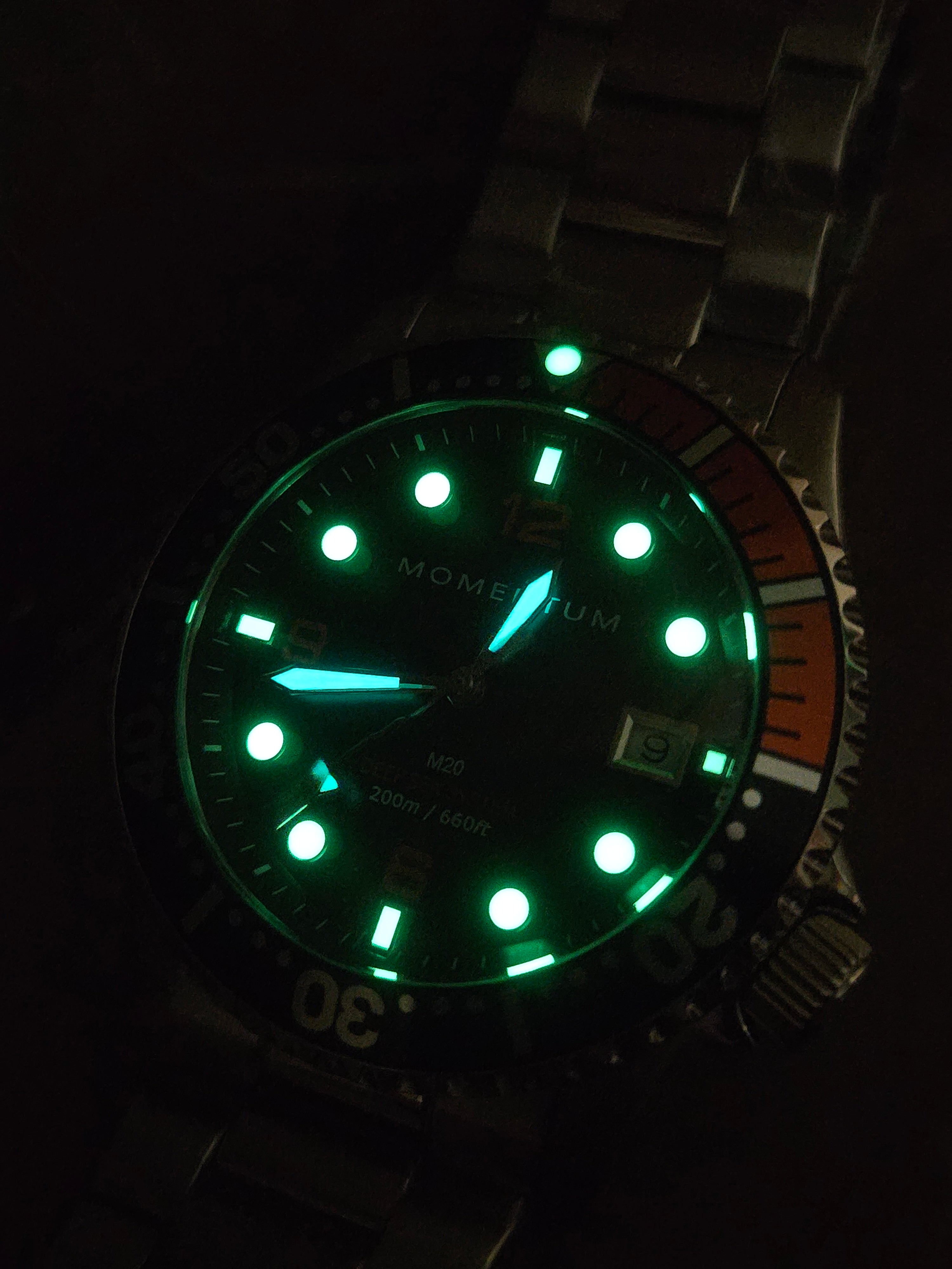 M20 DSS Diver [42MM] - Black & Orange