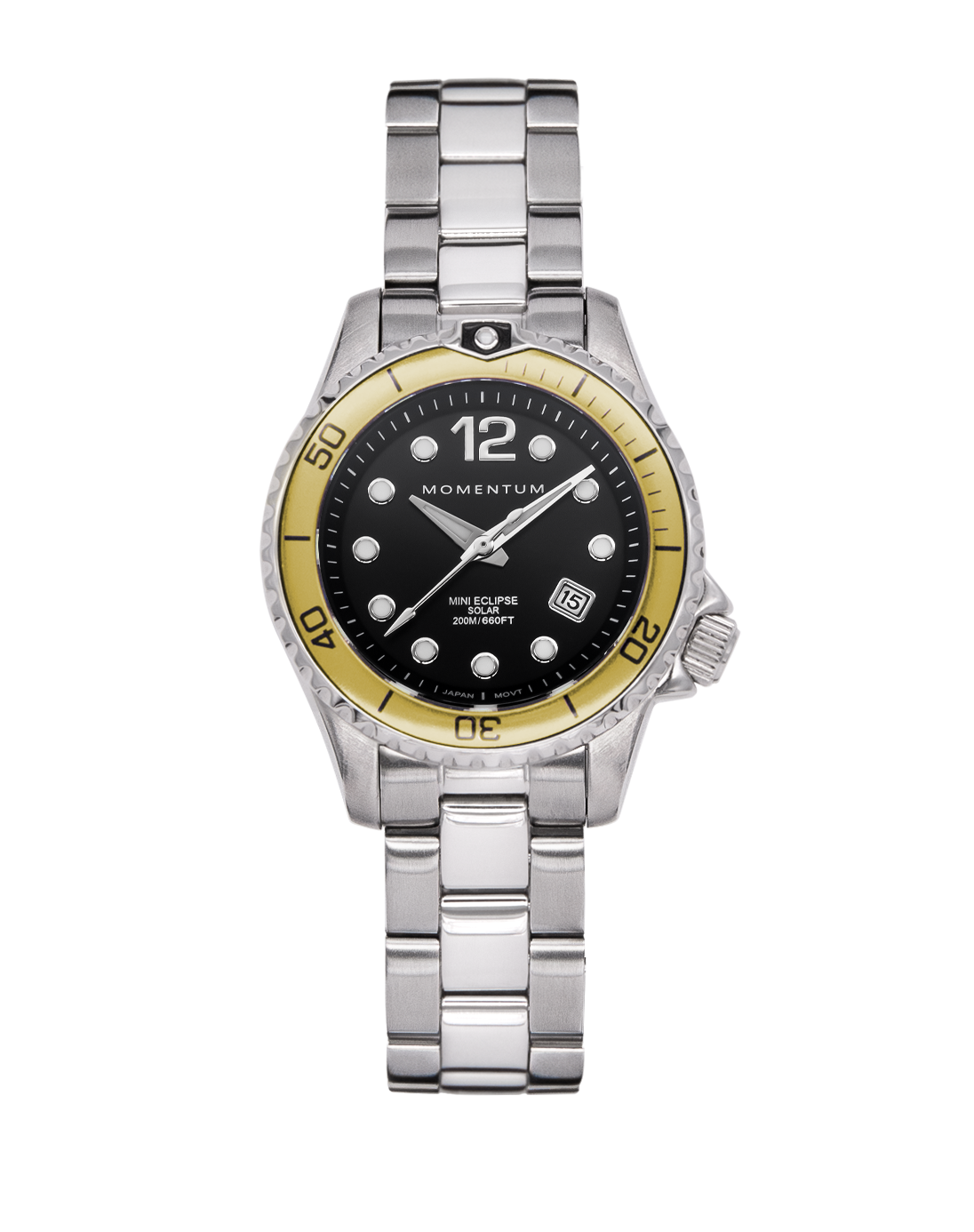 Mini Eclipse Solar - Black | Ladies Solar-Powered Dive Watch