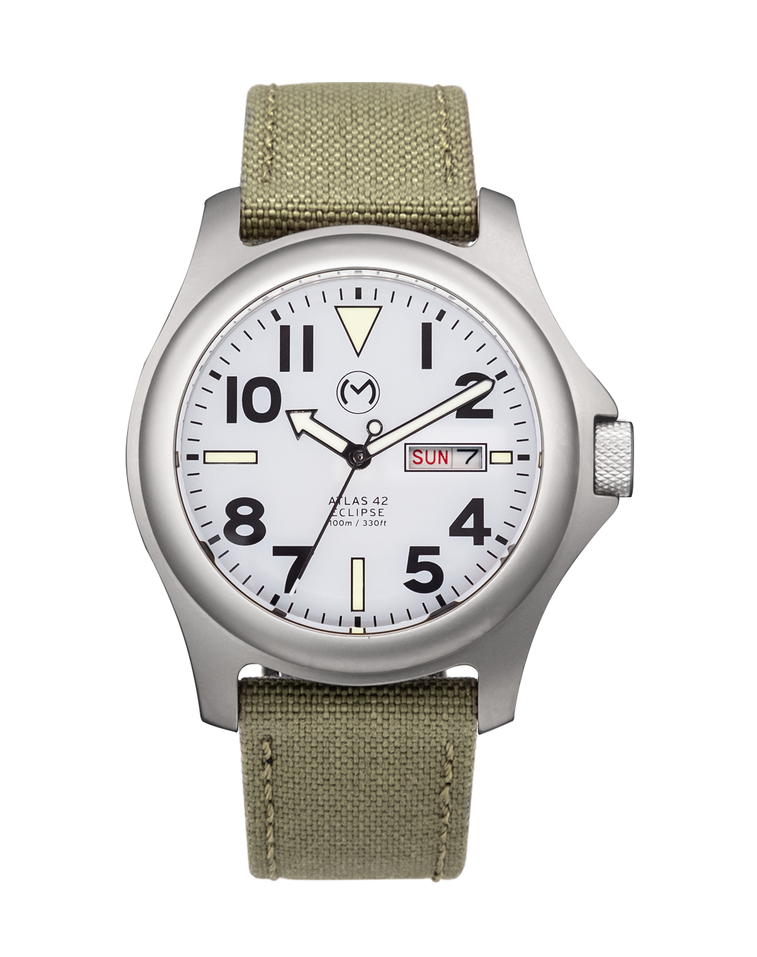Atlas Eclipse Solar [42mm] - White