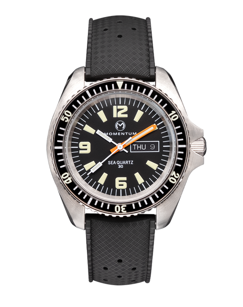Momentum Sea Quartz 30 42mm Black