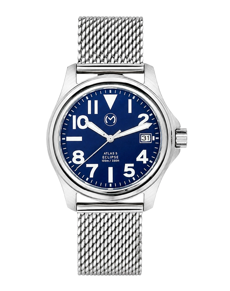 Atlas Eclipse Solar Blue Dial [38mm]