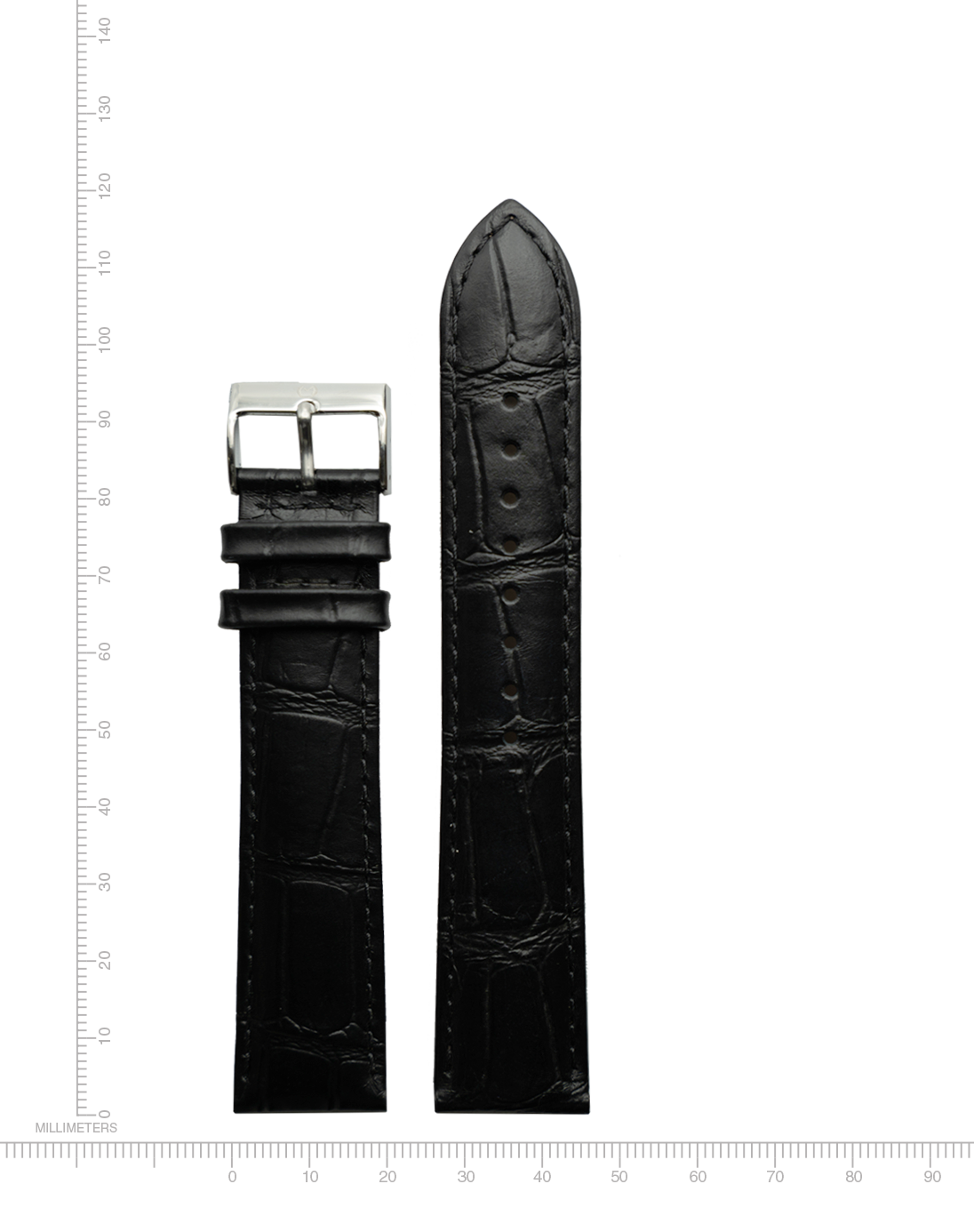 Mississippi Alligator Grain Leather [20mm]