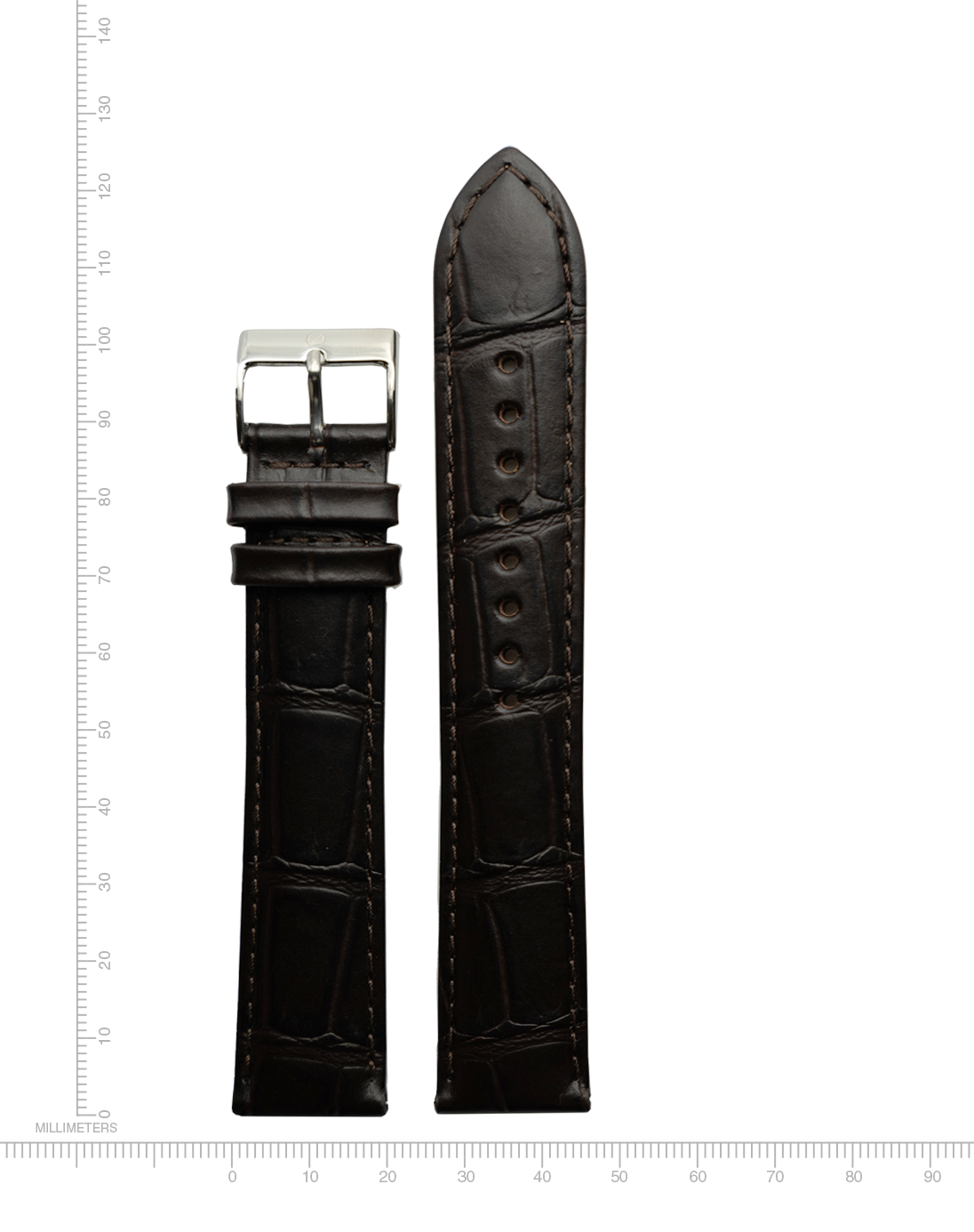 Mississippi Alligator Grain Leather [20mm]