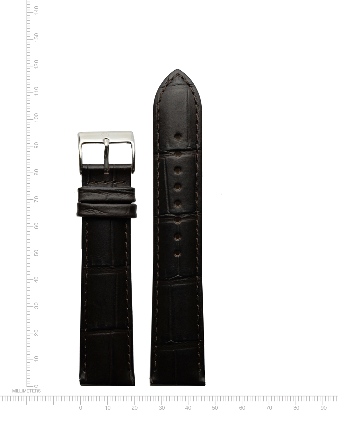 Mississippi Alligator Grain Leather [20mm]
