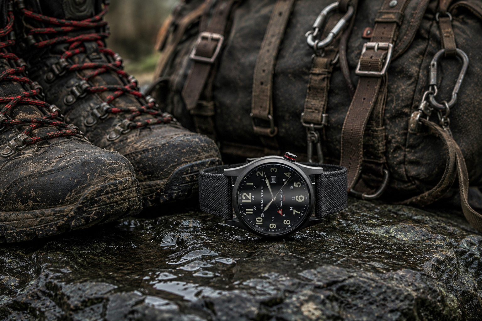 Wayfinder II GMT Black-Ion [40mm]