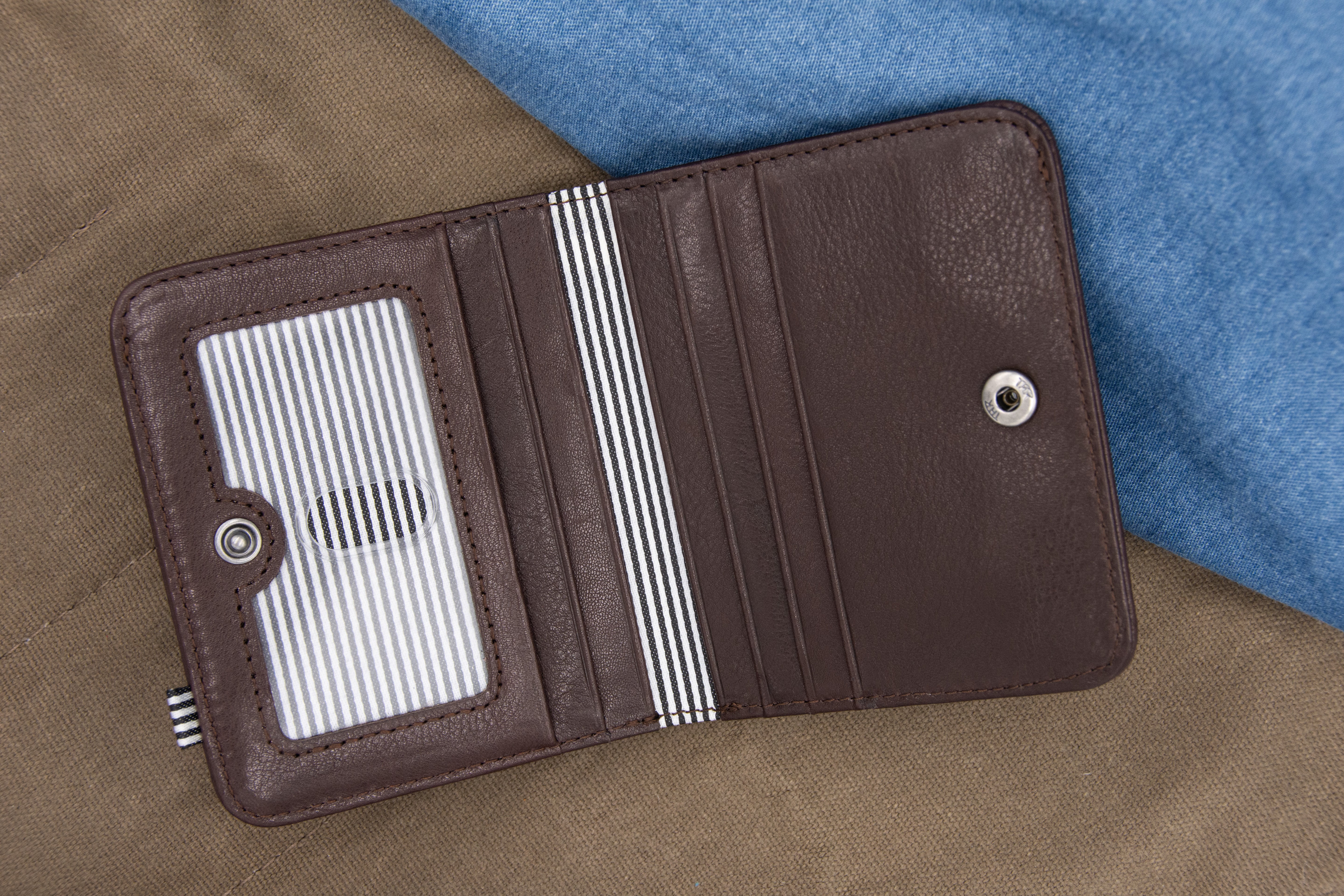 Bramante Bi-Fold Wallet - Brown