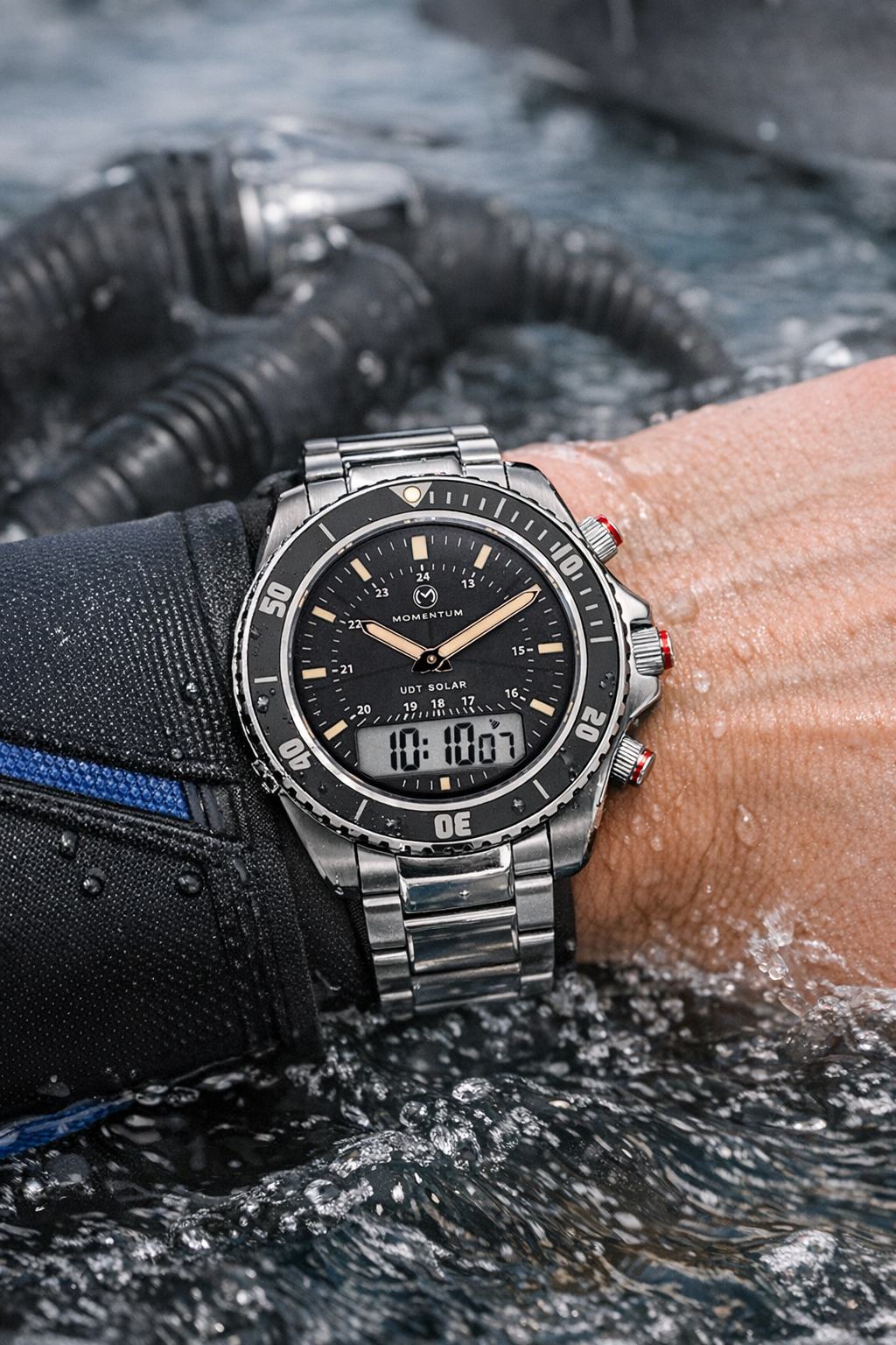 UDT Stainless Steel Baton Dial [42mm]