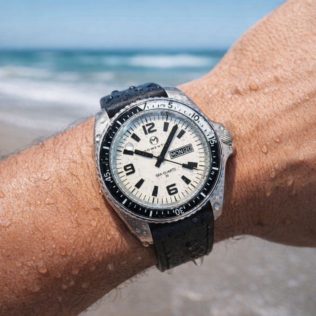 Sea Quartz 'Orca' Full Lume [42mm]
