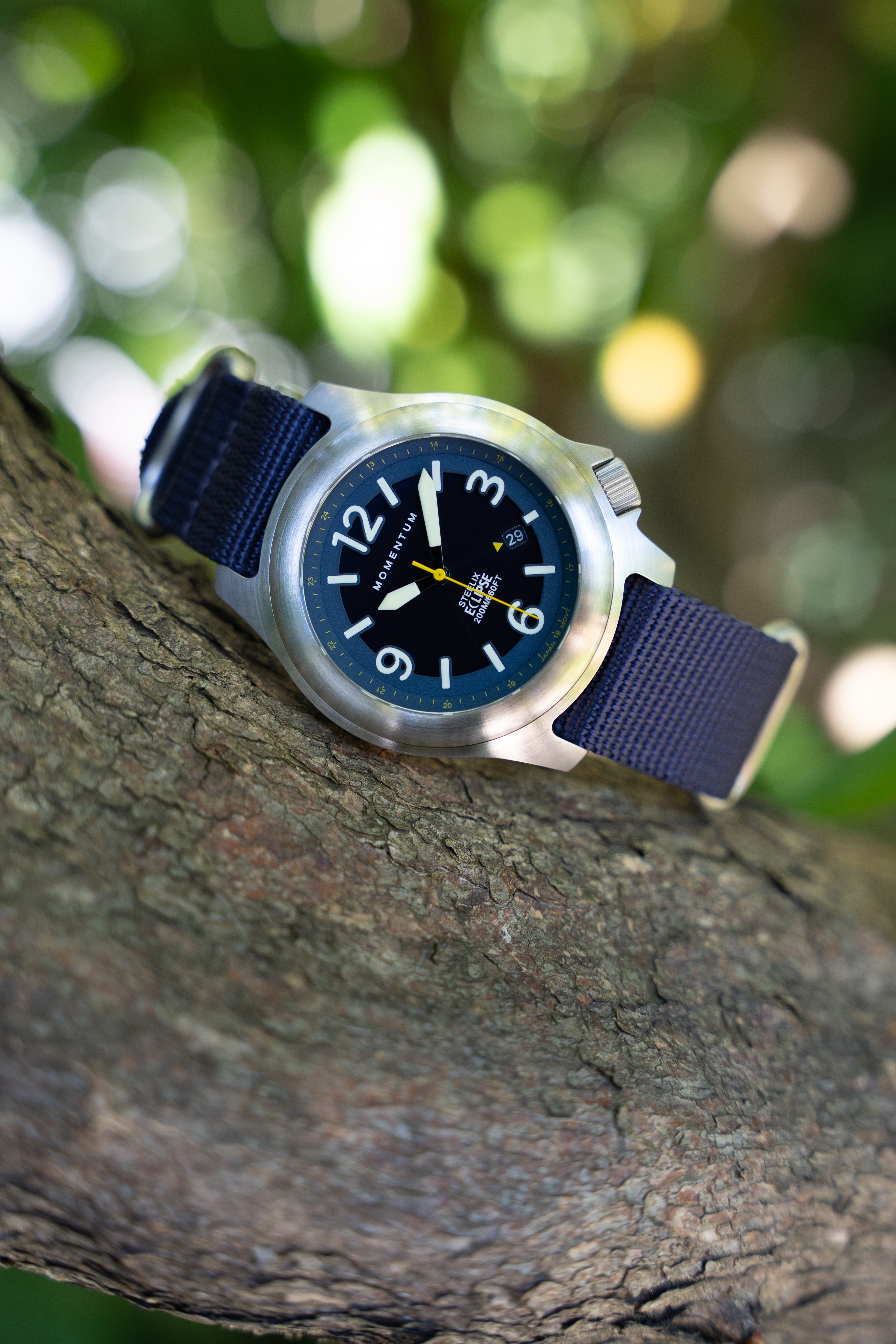 Steelix Eclipse - Solar [44mm] - Blue