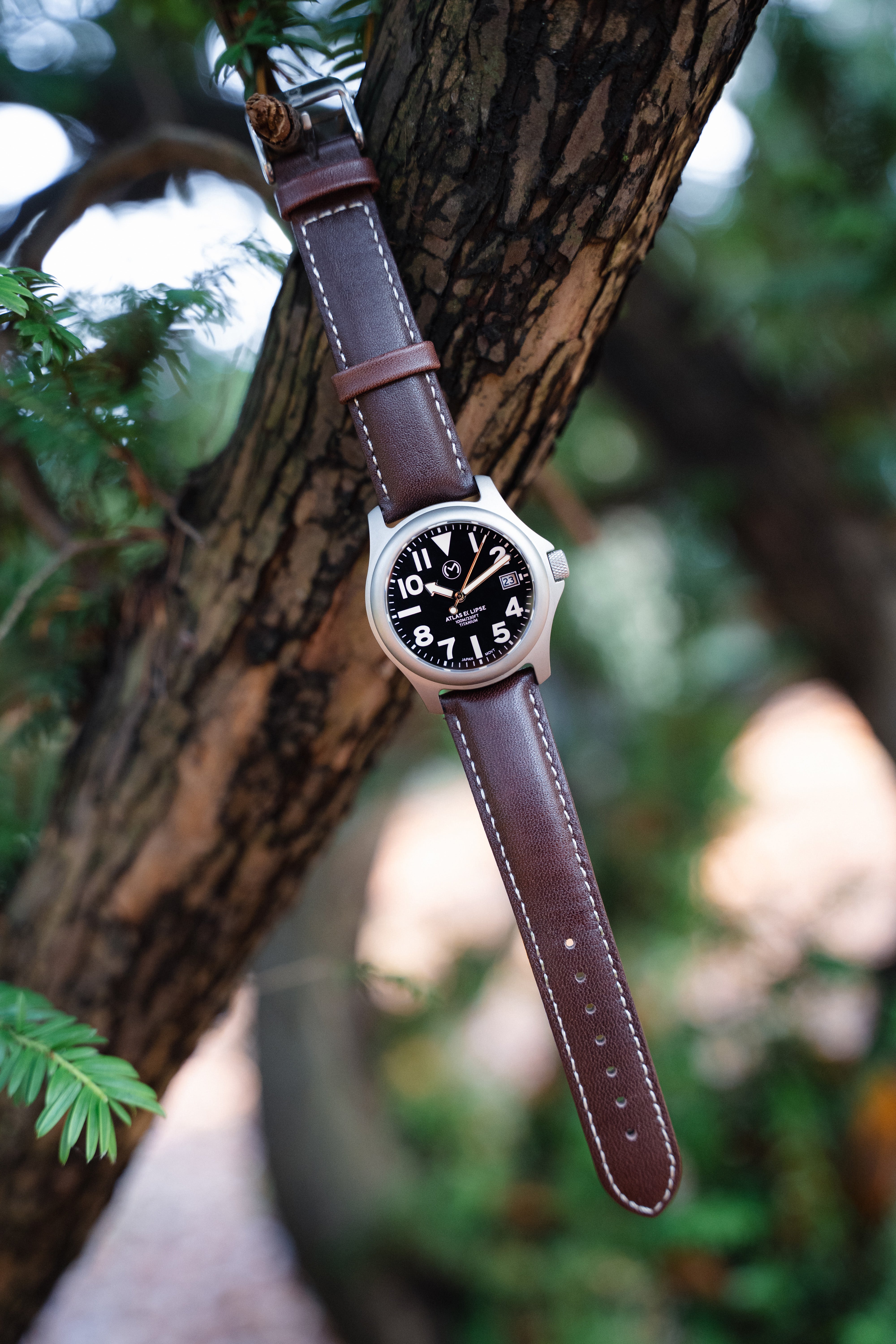 Atlas Eclipse Solar Black Dial [38mm]