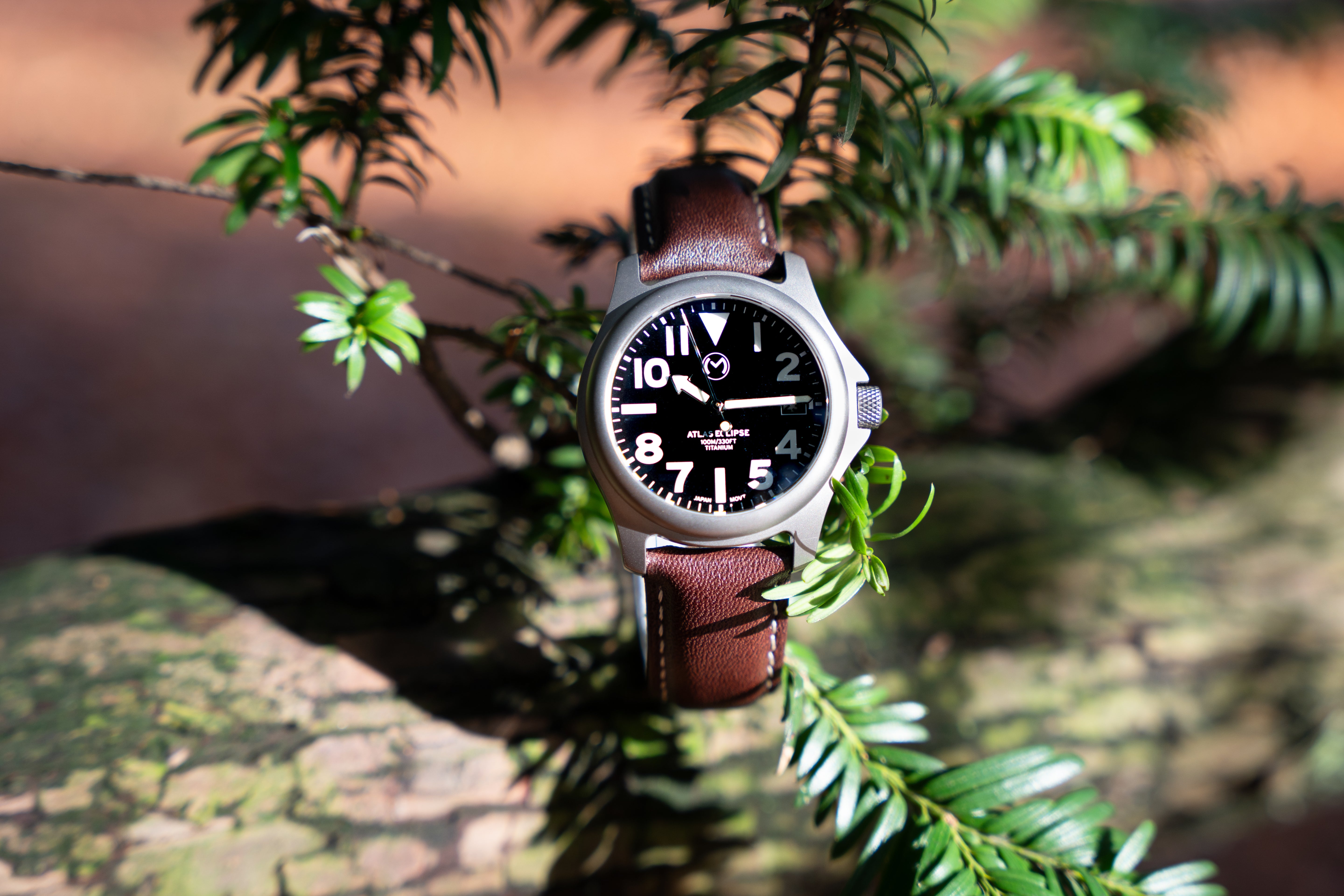 Atlas Eclipse Solar Black Dial [38mm]